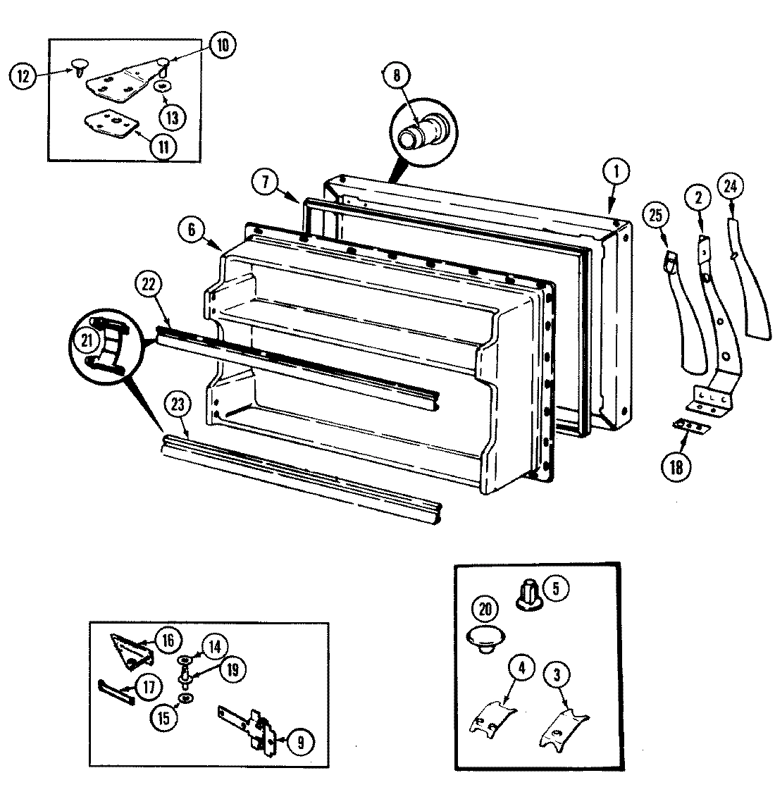 02 - FREEZER DOOR