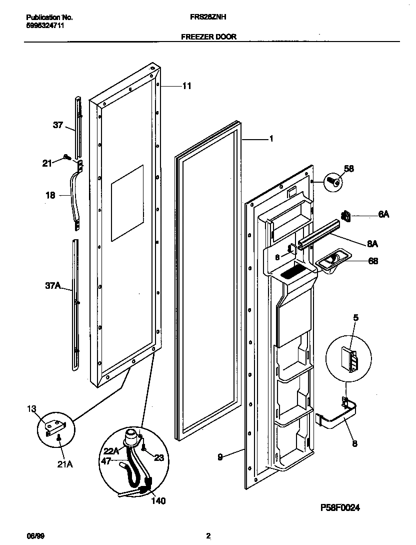02 - FREEZER DOOR