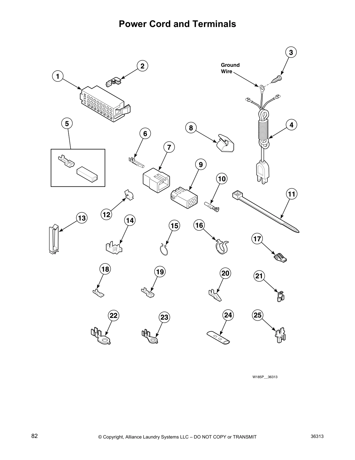 Power Cord and Terminals