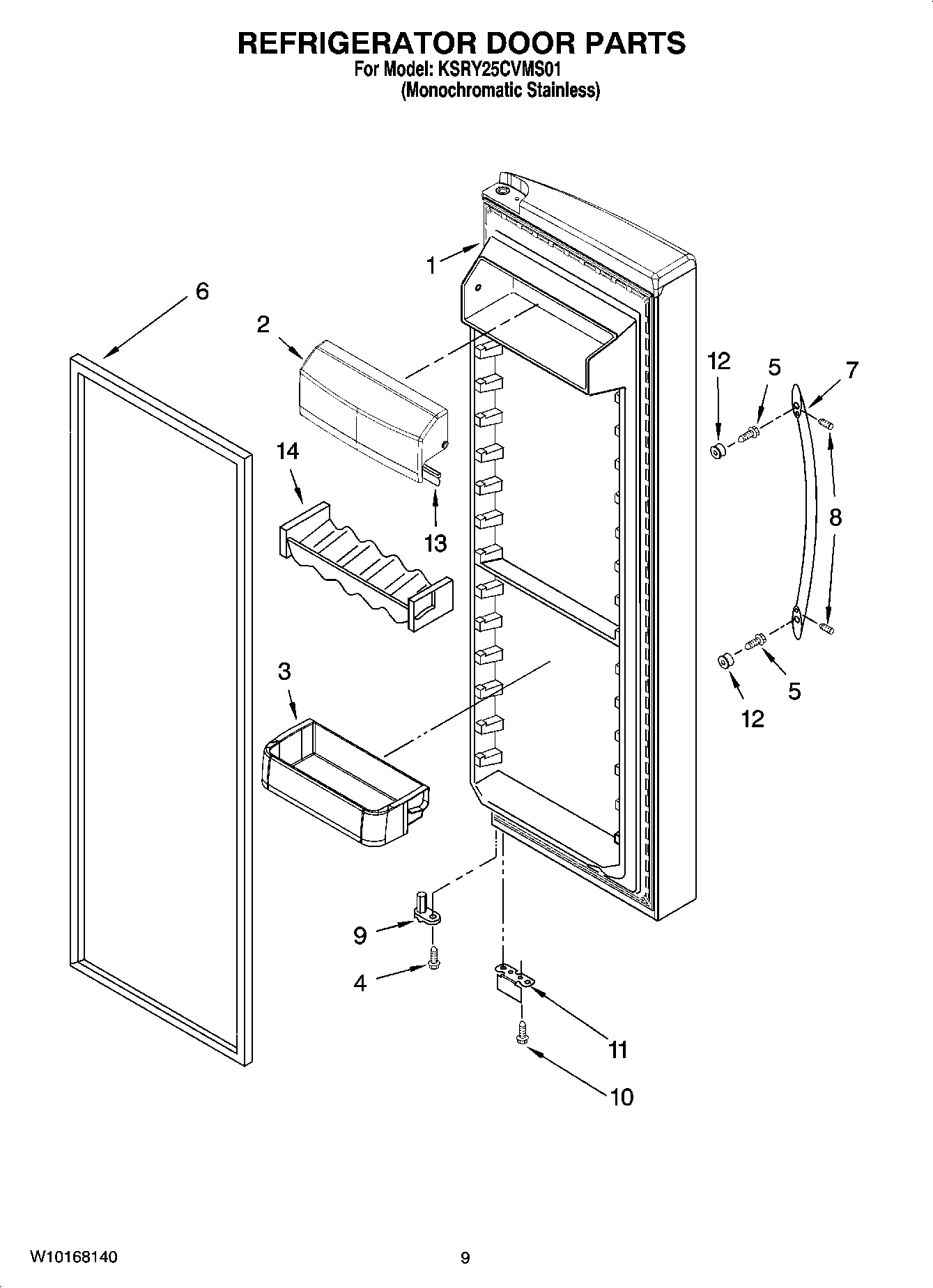 06 - REFRIGERATOR DOOR PARTS