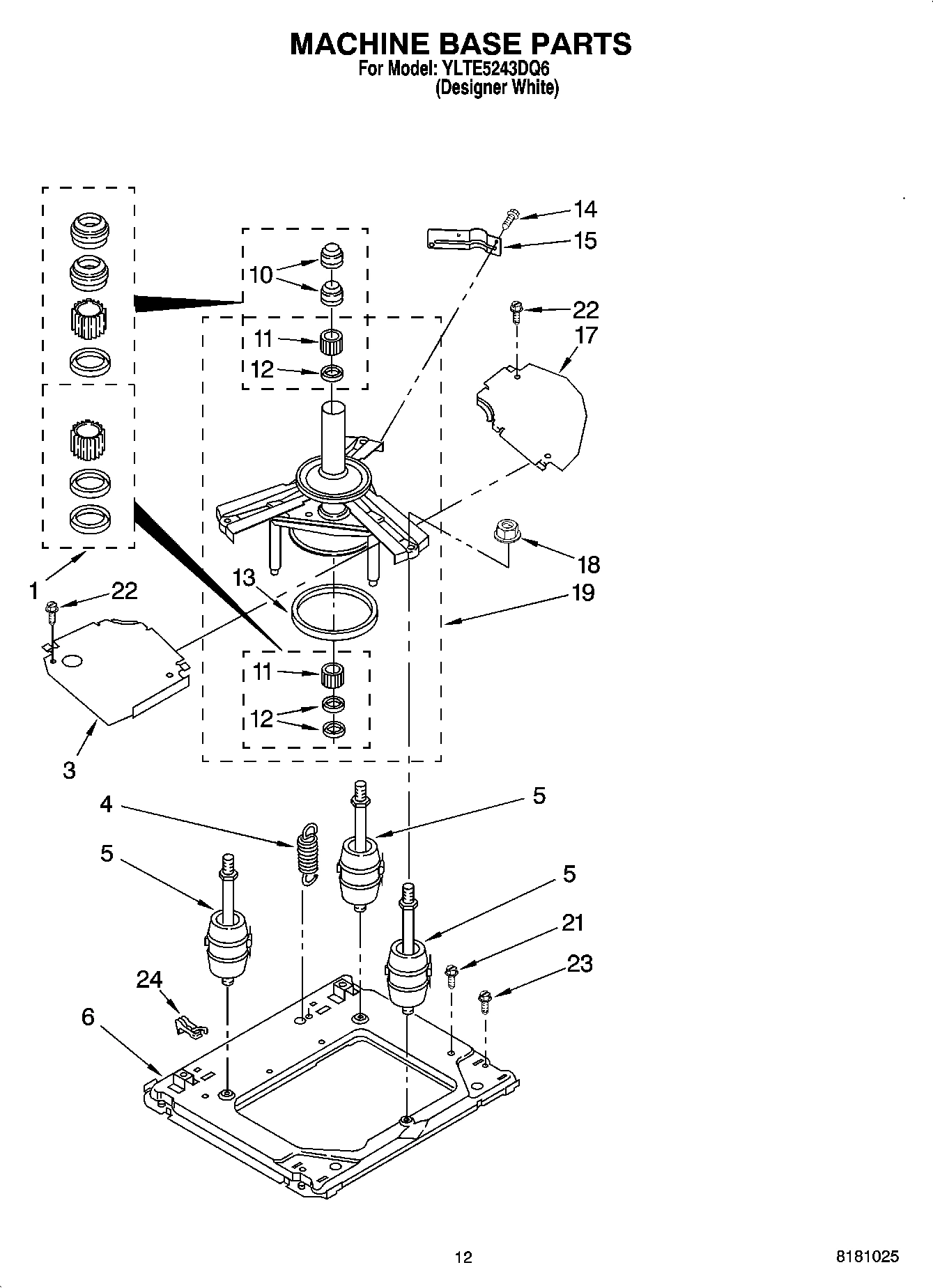 09 - MACHINE BASE PARTS