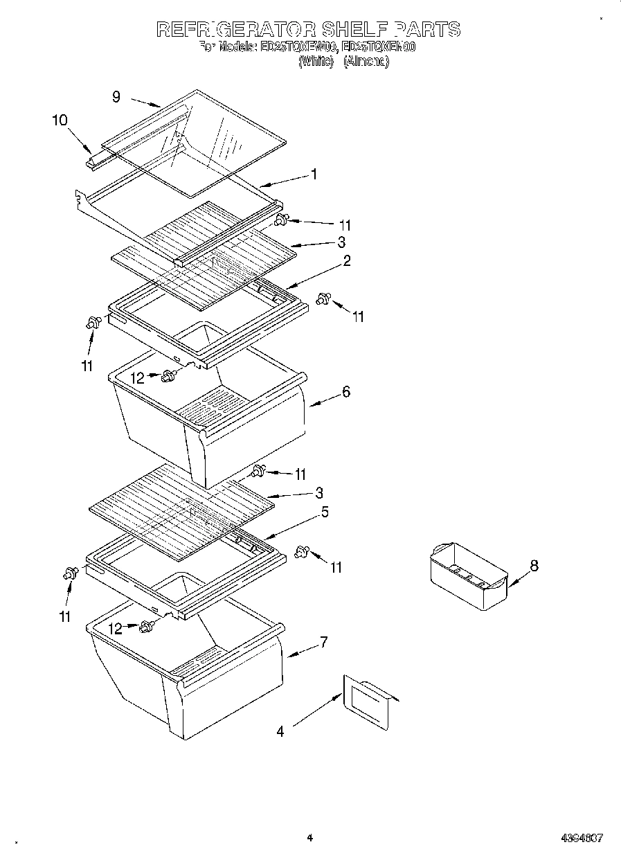 03 - REFRIGERATOR SHELF