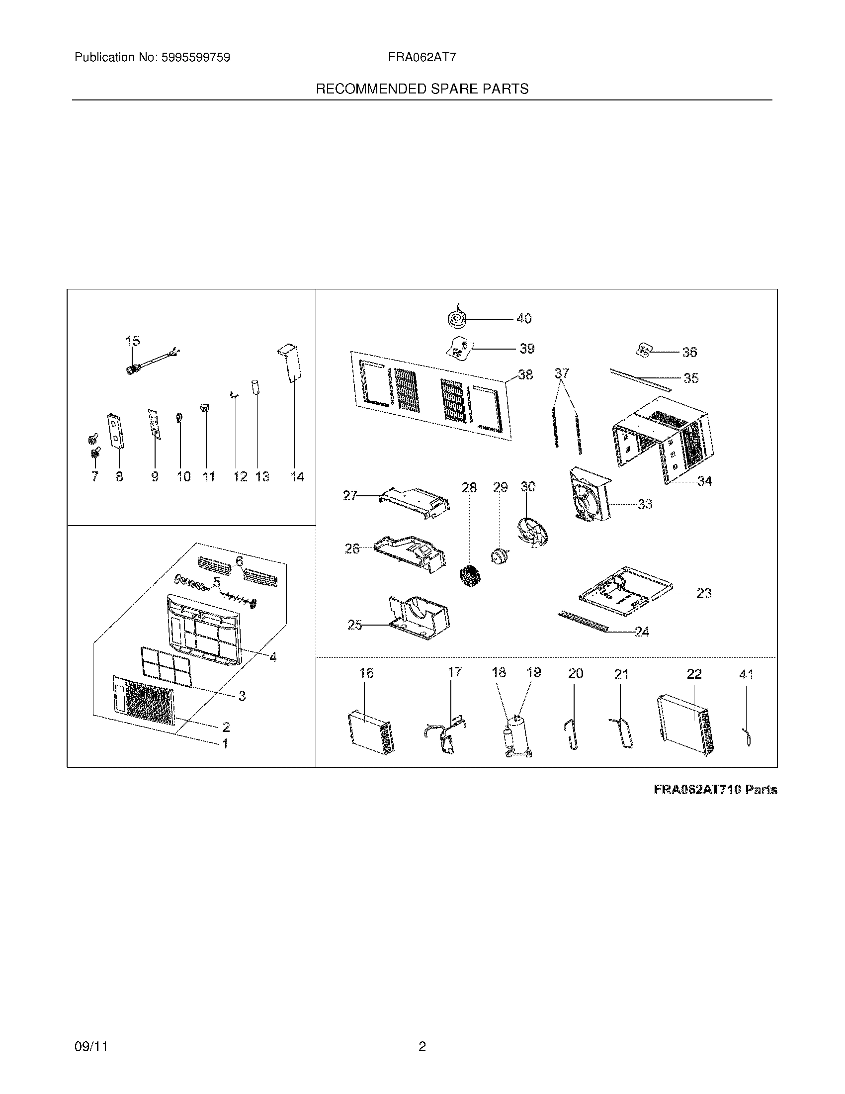 03 - RECOMMENDED SPARE PARTS