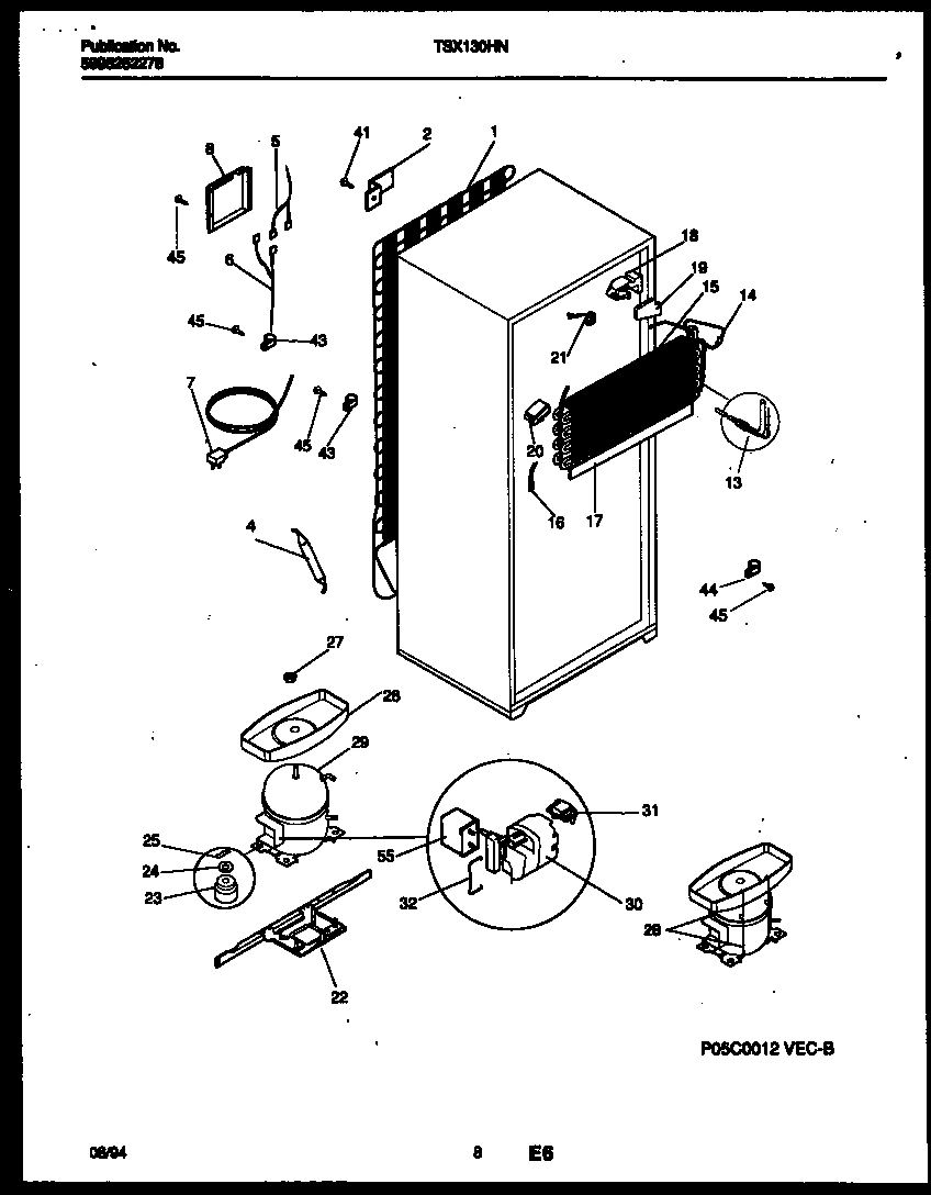 05 - SYSTEM AND AUTOMATIC DEFROST PARTS