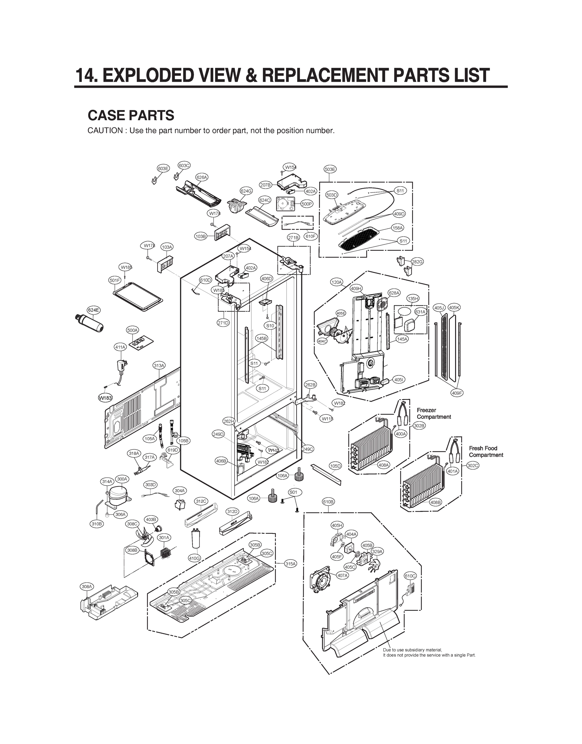 CASE PARTS