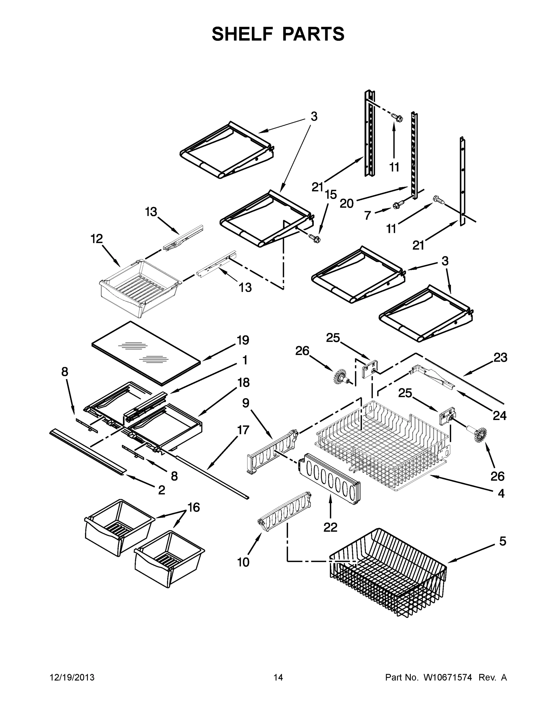 08 - SHELF PARTS