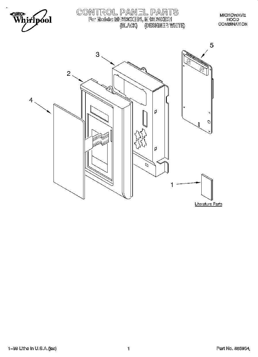 01 - CONTROL PANEL, LITERATURE