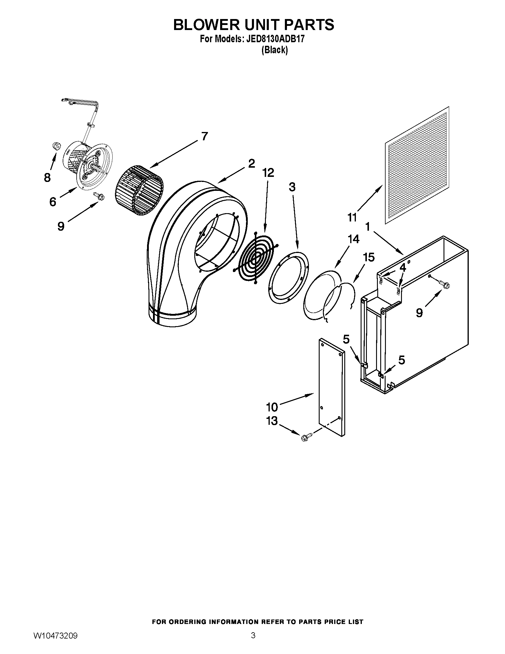 02 - BLOWER UNIT PARTS