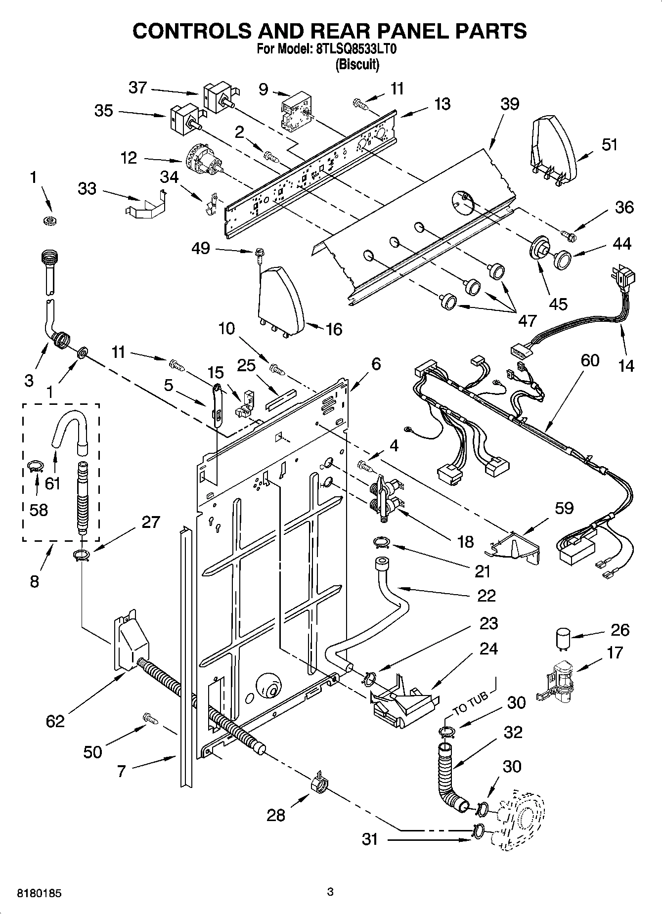 02 - CONTROLS AND REAR PANEL PARTS