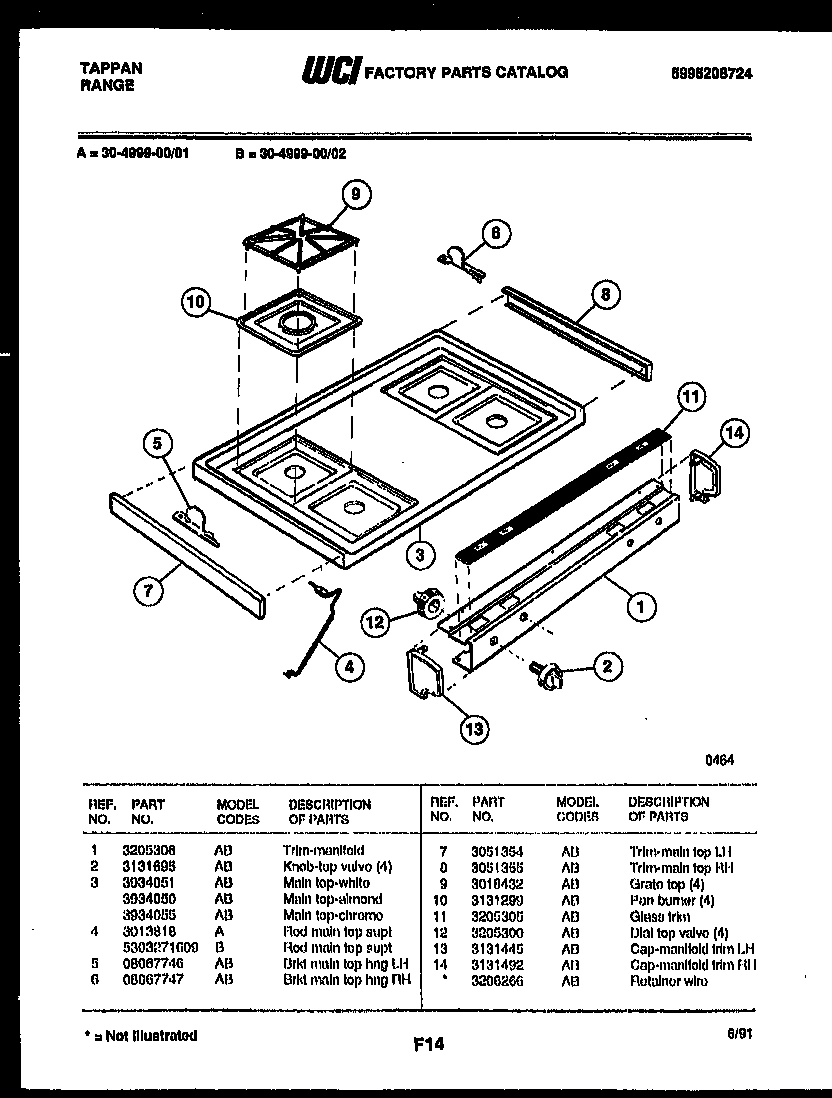 03 - COOKTOP PARTS