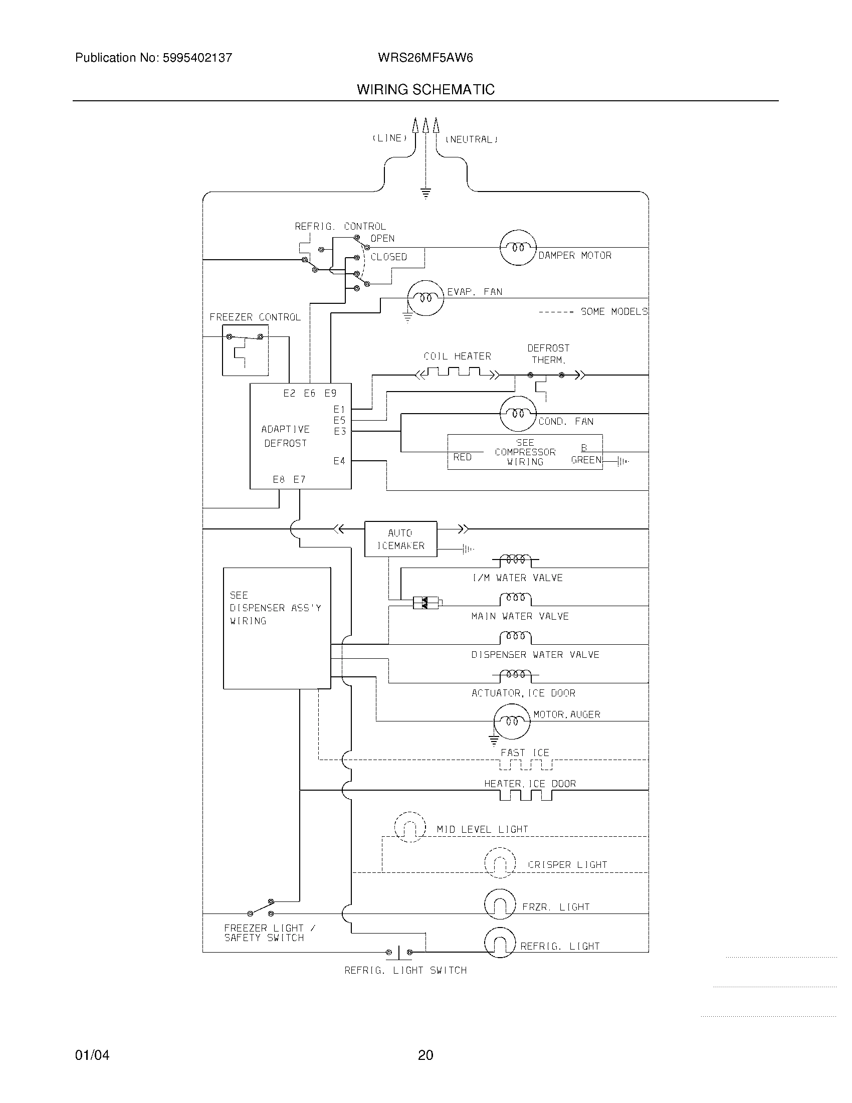 20 - WIRING SCHEMATIC