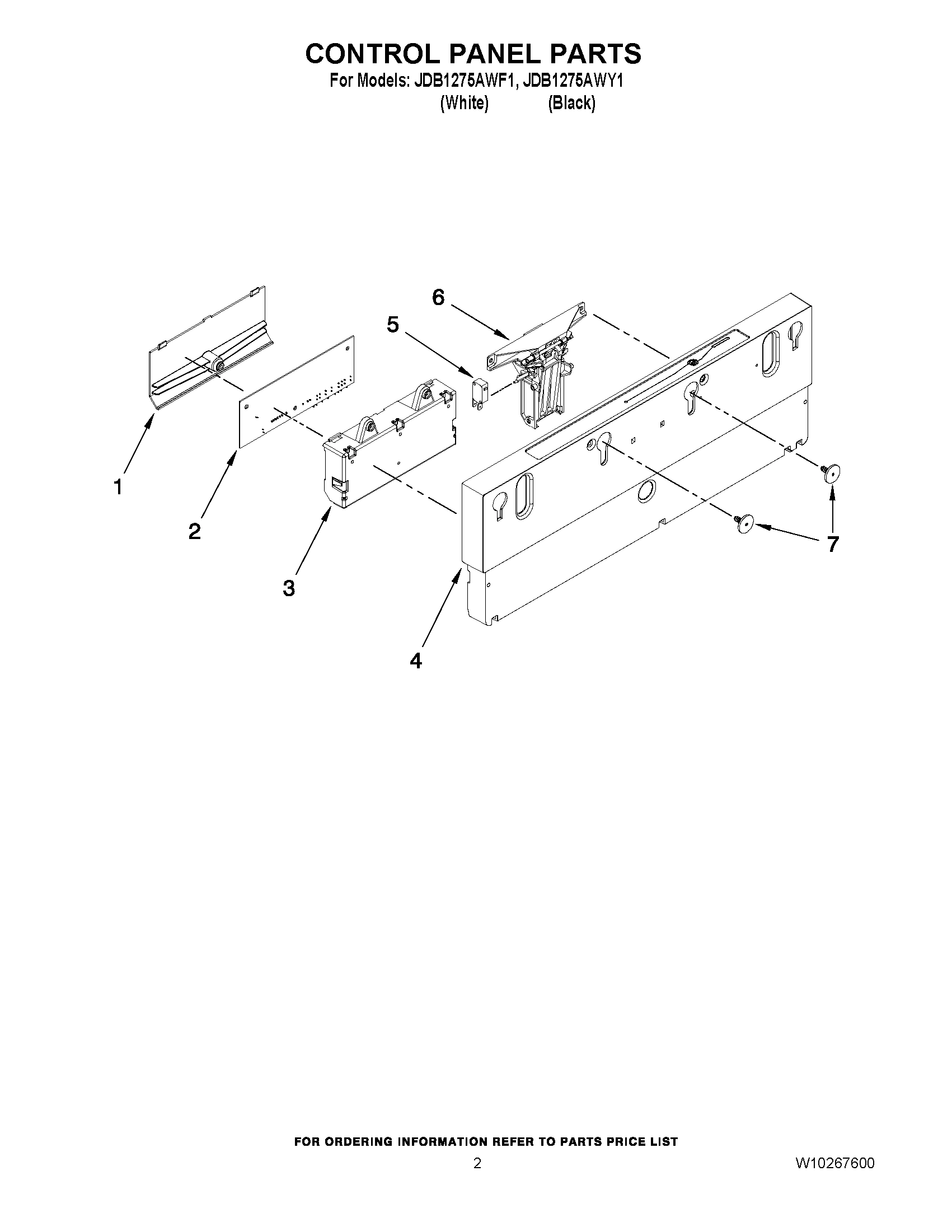 02 - CONTROL PANEL PARTS