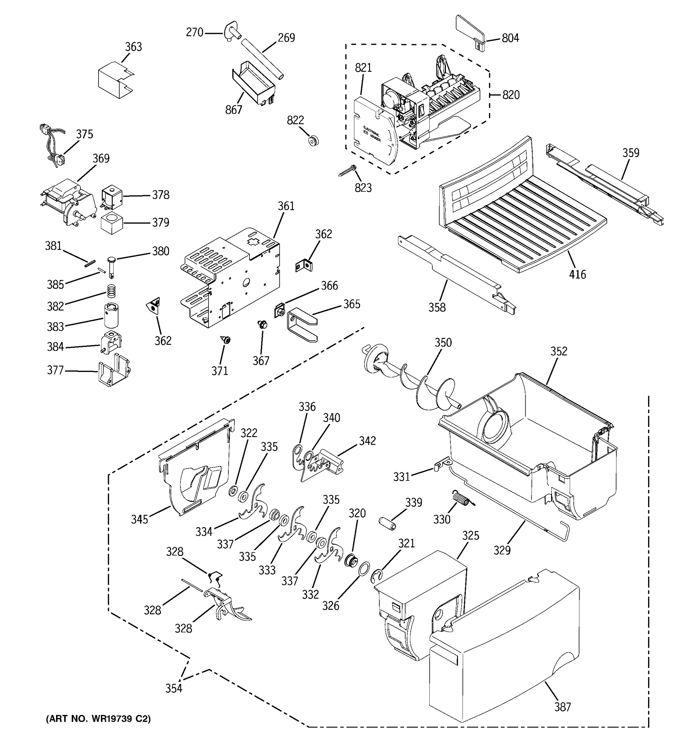 ICE MAKER & DISPENSER