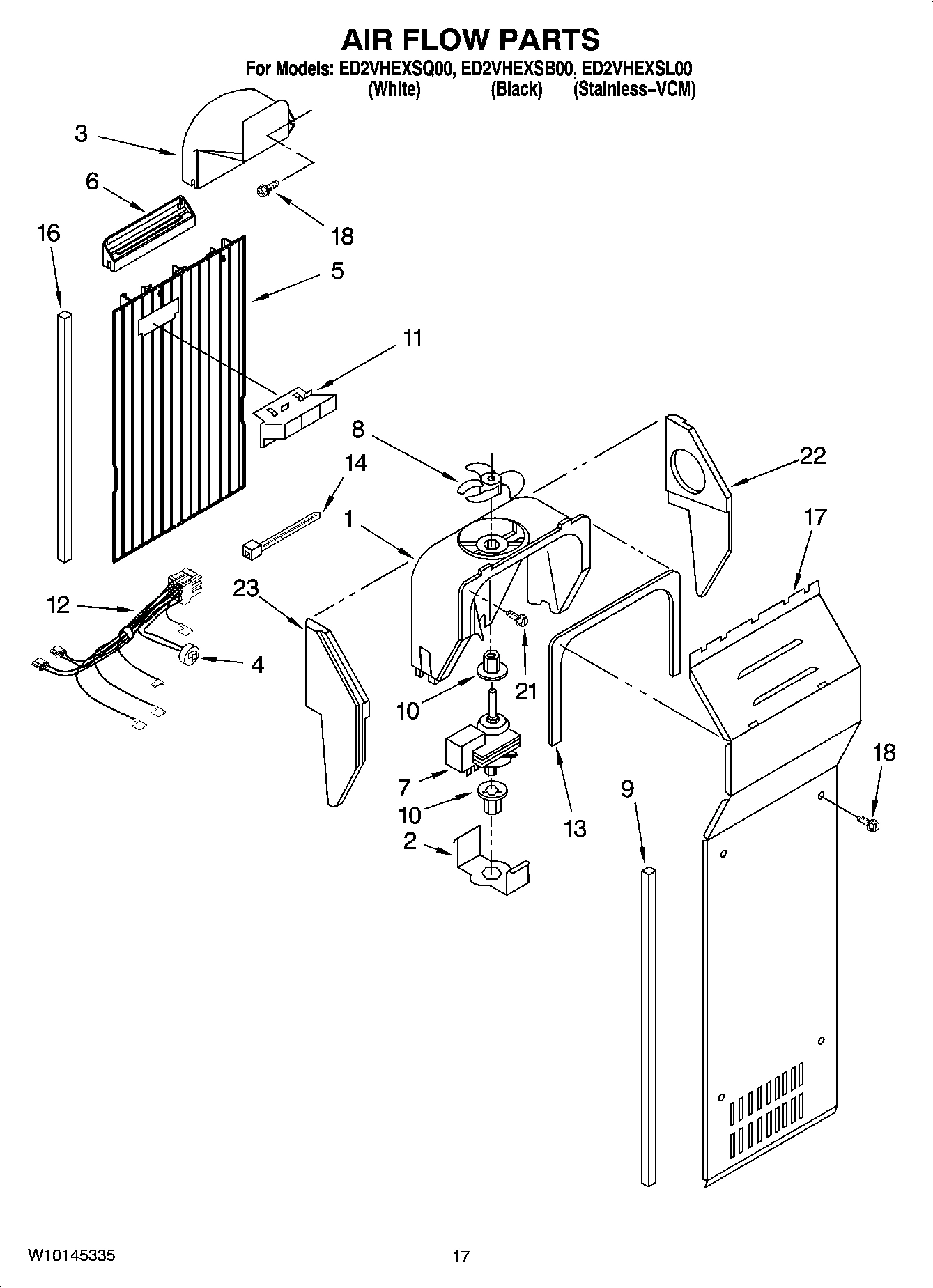 10 - AIR FLOW PARTS