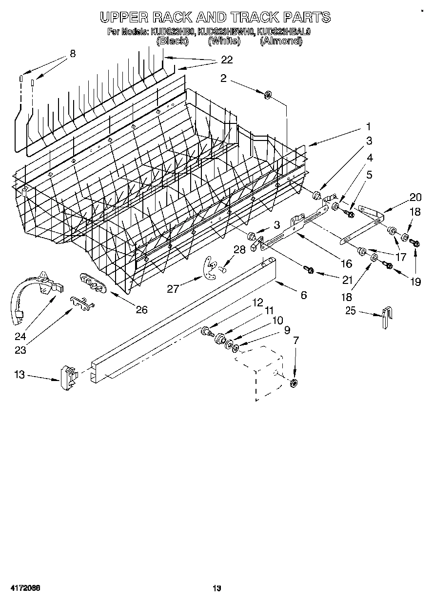10 - UPPER RACK AND TRACK