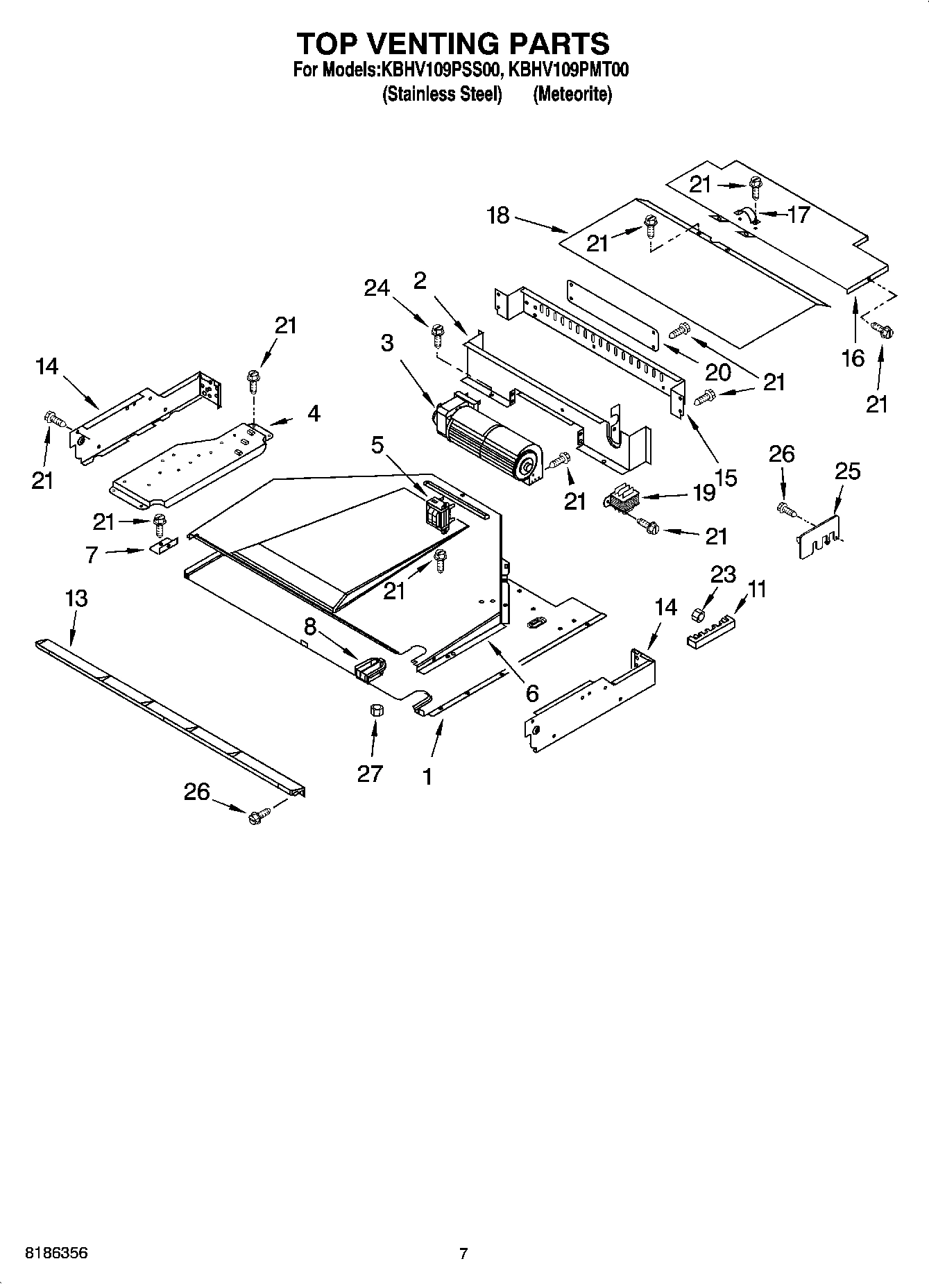 05 - TOP VENTING PARTS