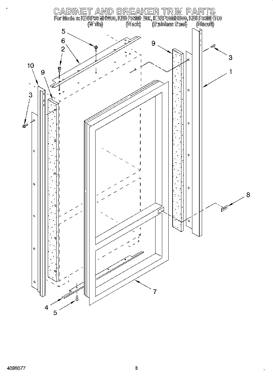 02 - CABINET AND BREAKER TRIM