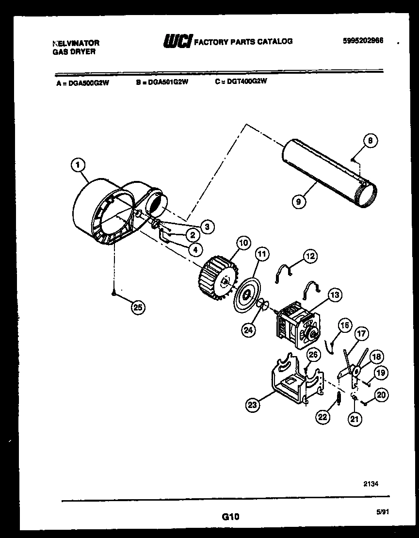 05 - BLOWER AND DRIVE PARTS