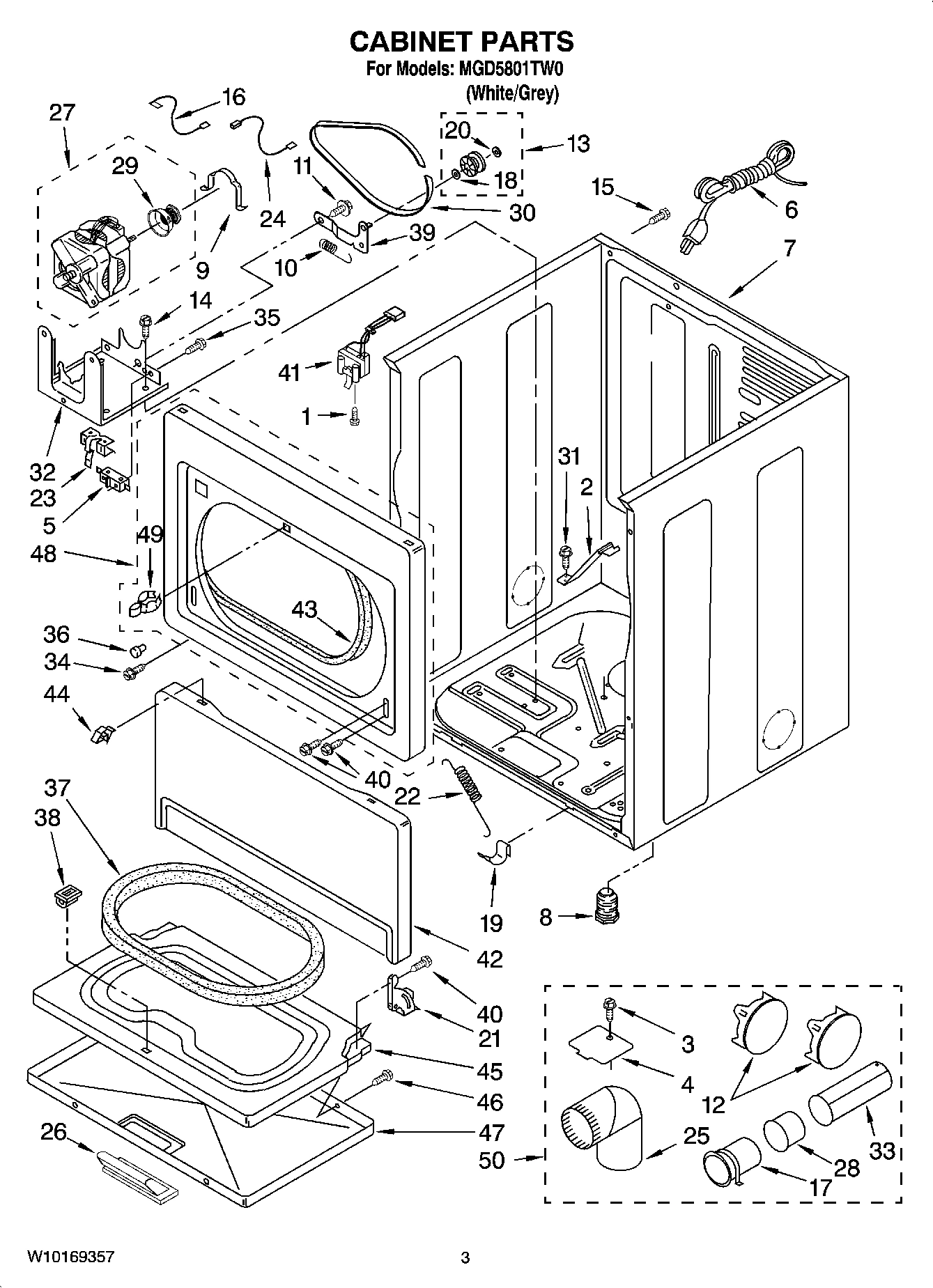 02 - CABINET PARTS