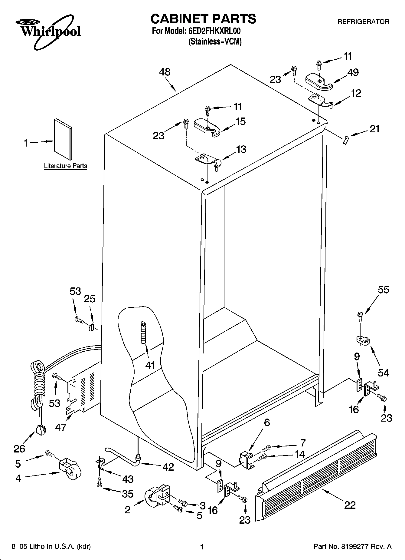 01 - CABINET PARTS