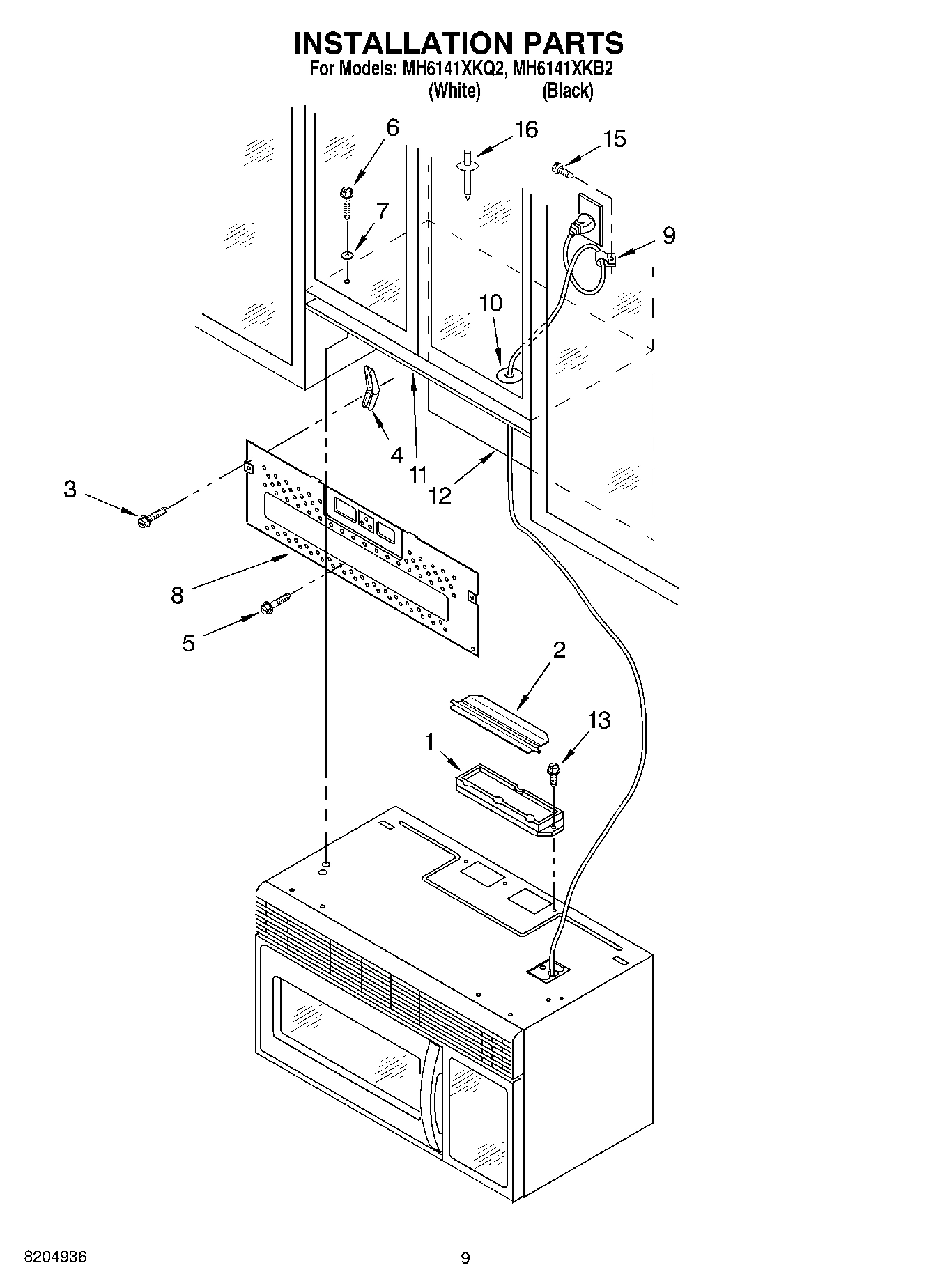 08 - INSTALLATION PARTS