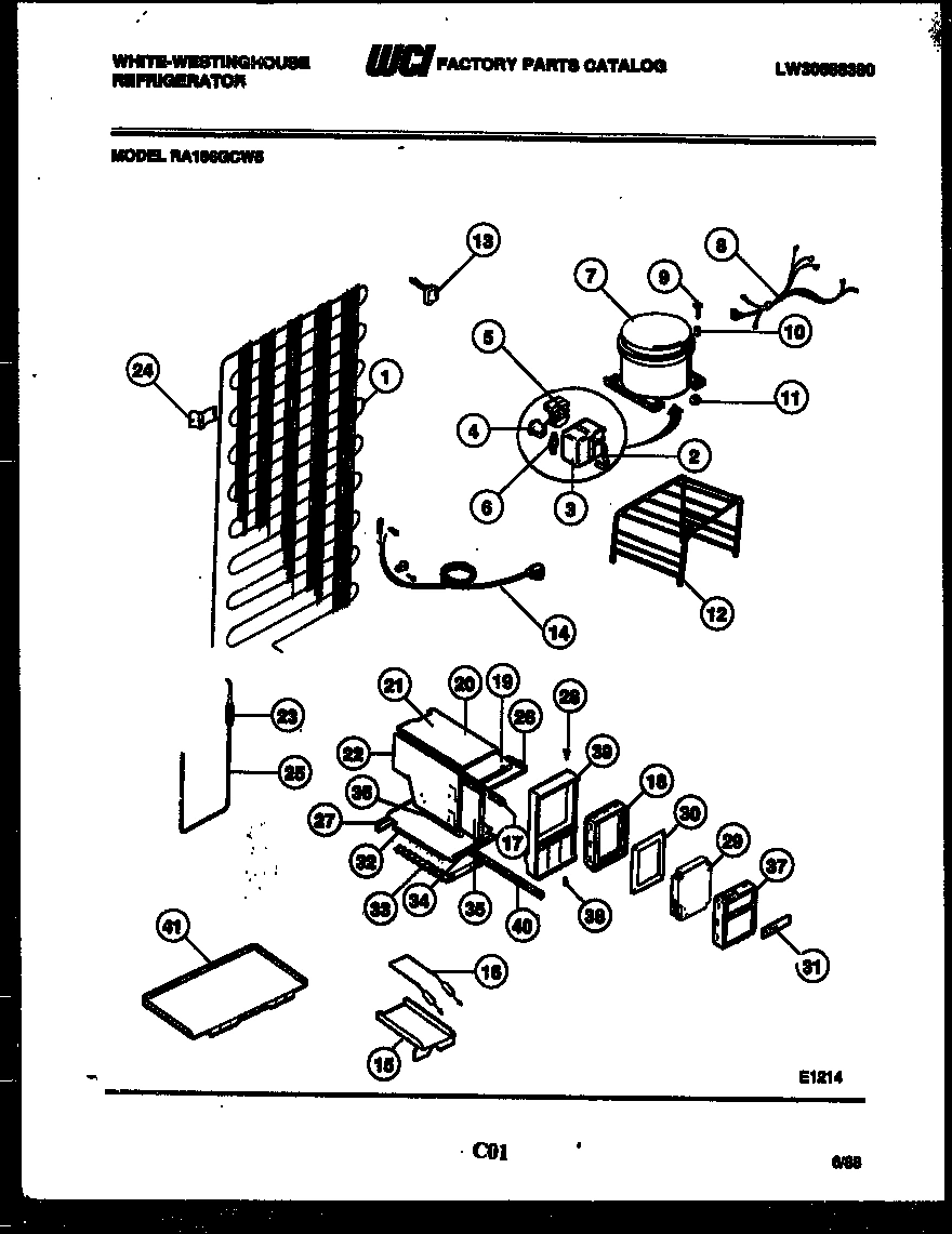 04 - SYSTEM AND AUTOMATIC DEFROST PARTS