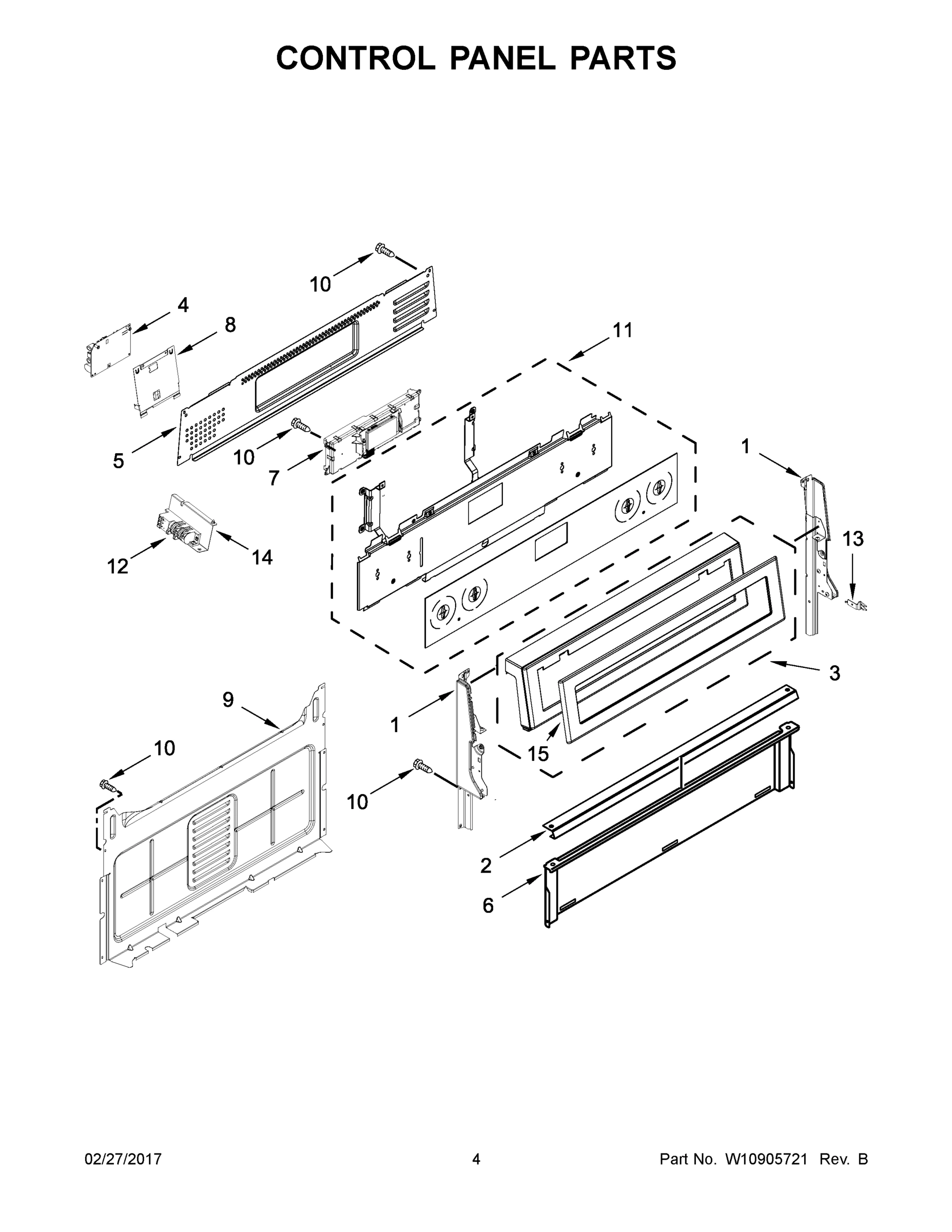 03 - CONTROL PANEL PARTS