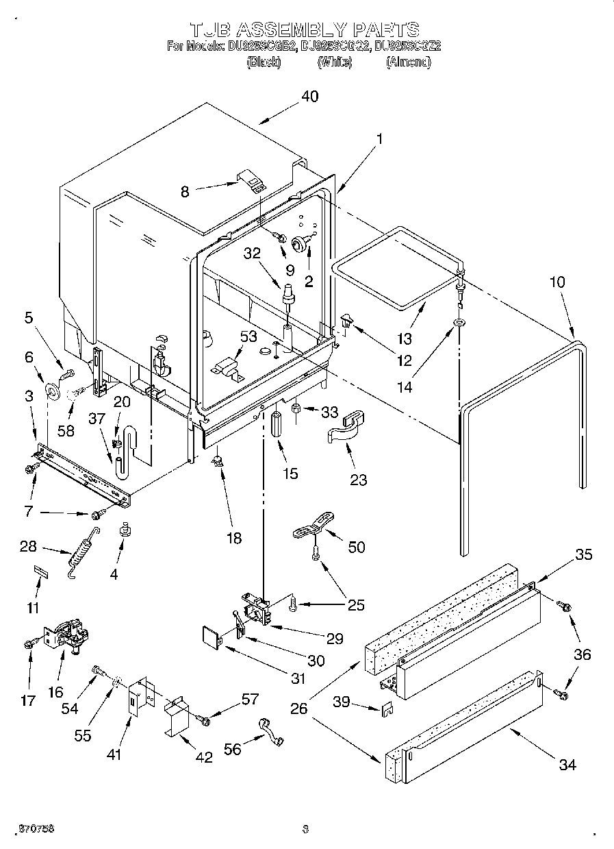 03 - TUB ASSEMBLY