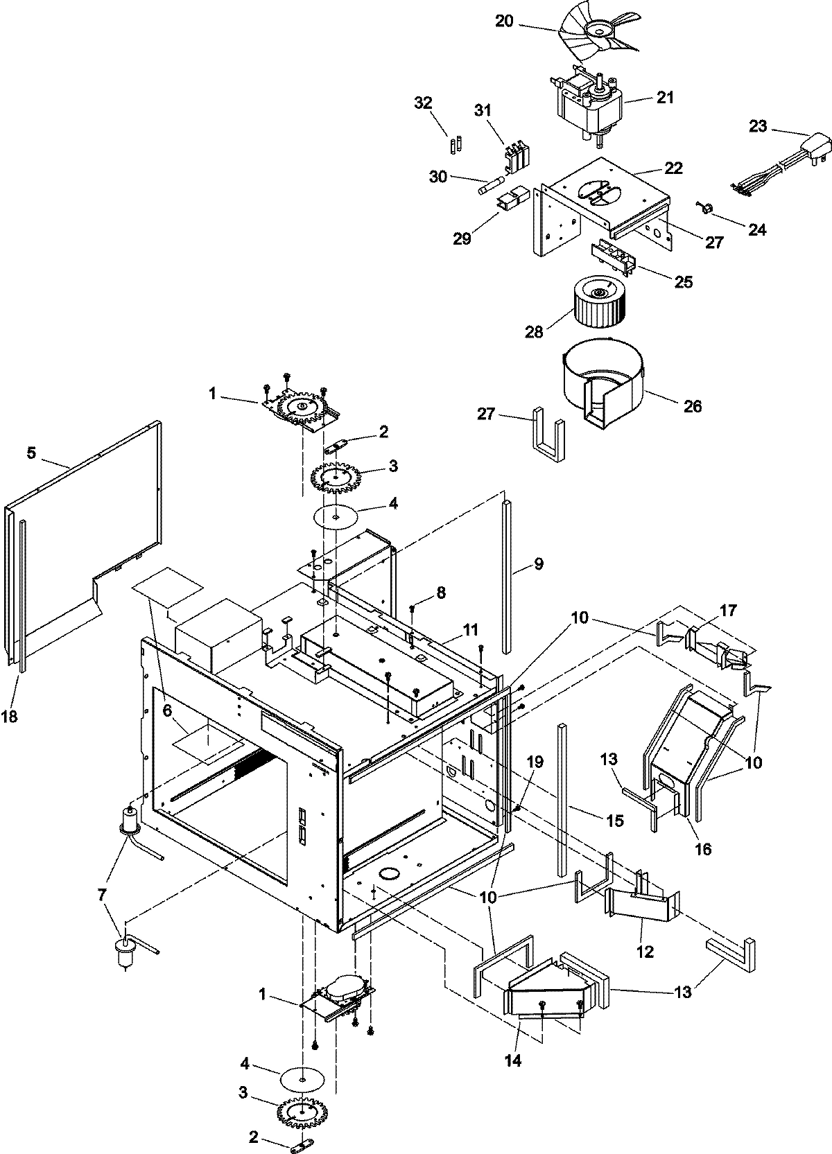 03 - FUSES, ANTENNAS, BLOWER, DUCTS,