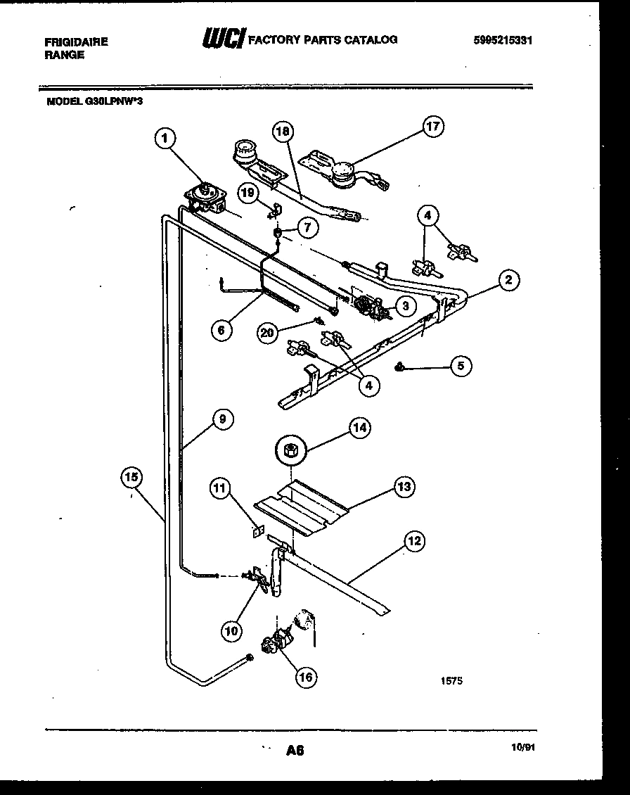 06 - BURNER, MANIFOLD AND GAS CONTROL