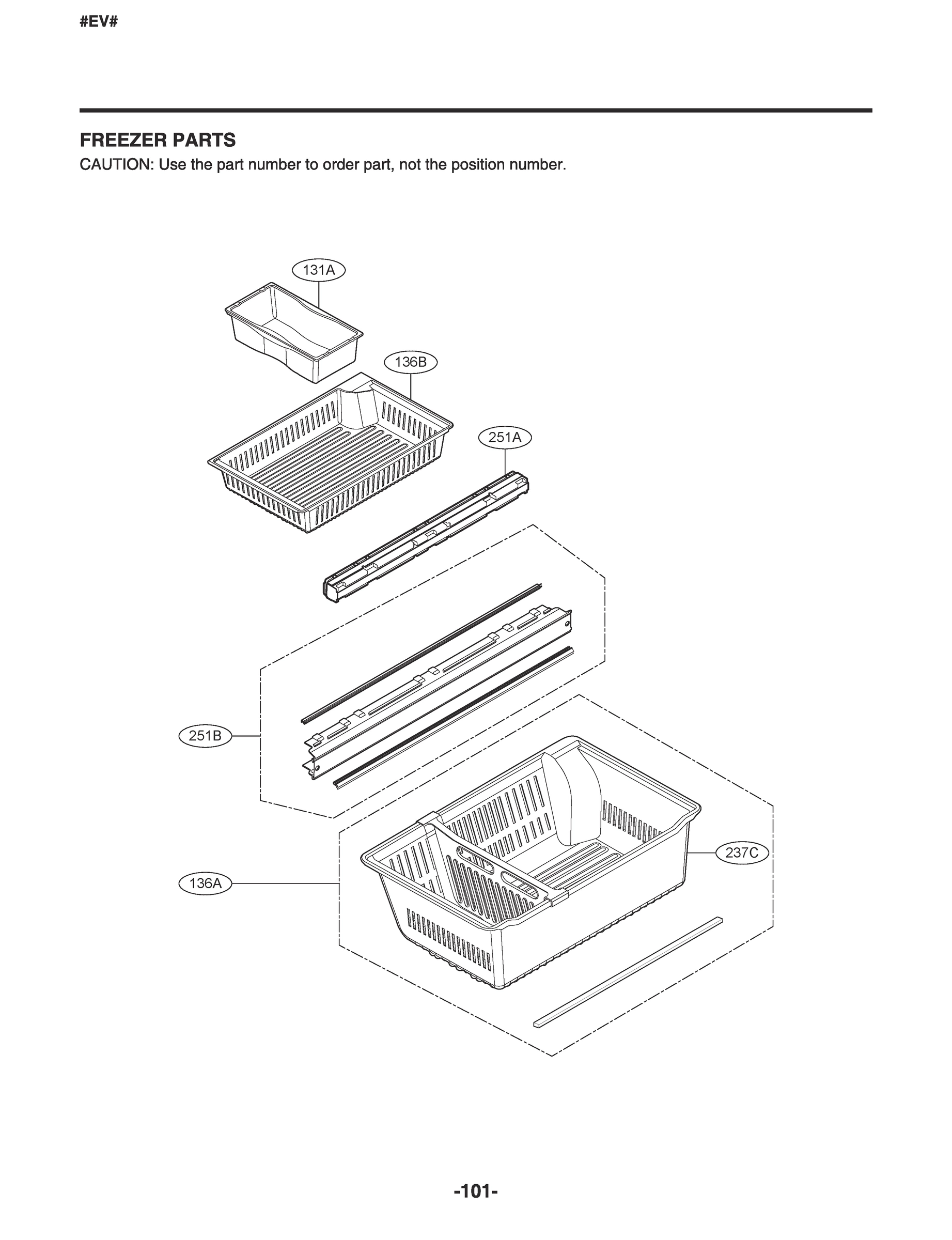FREEZER PARTS