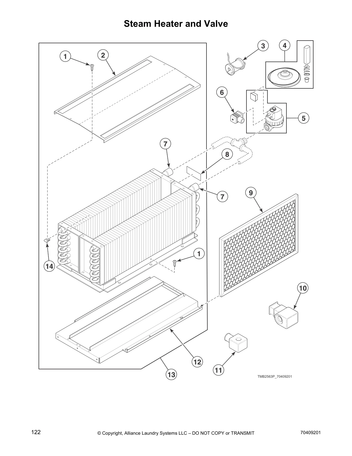 Steam Heater and Valve