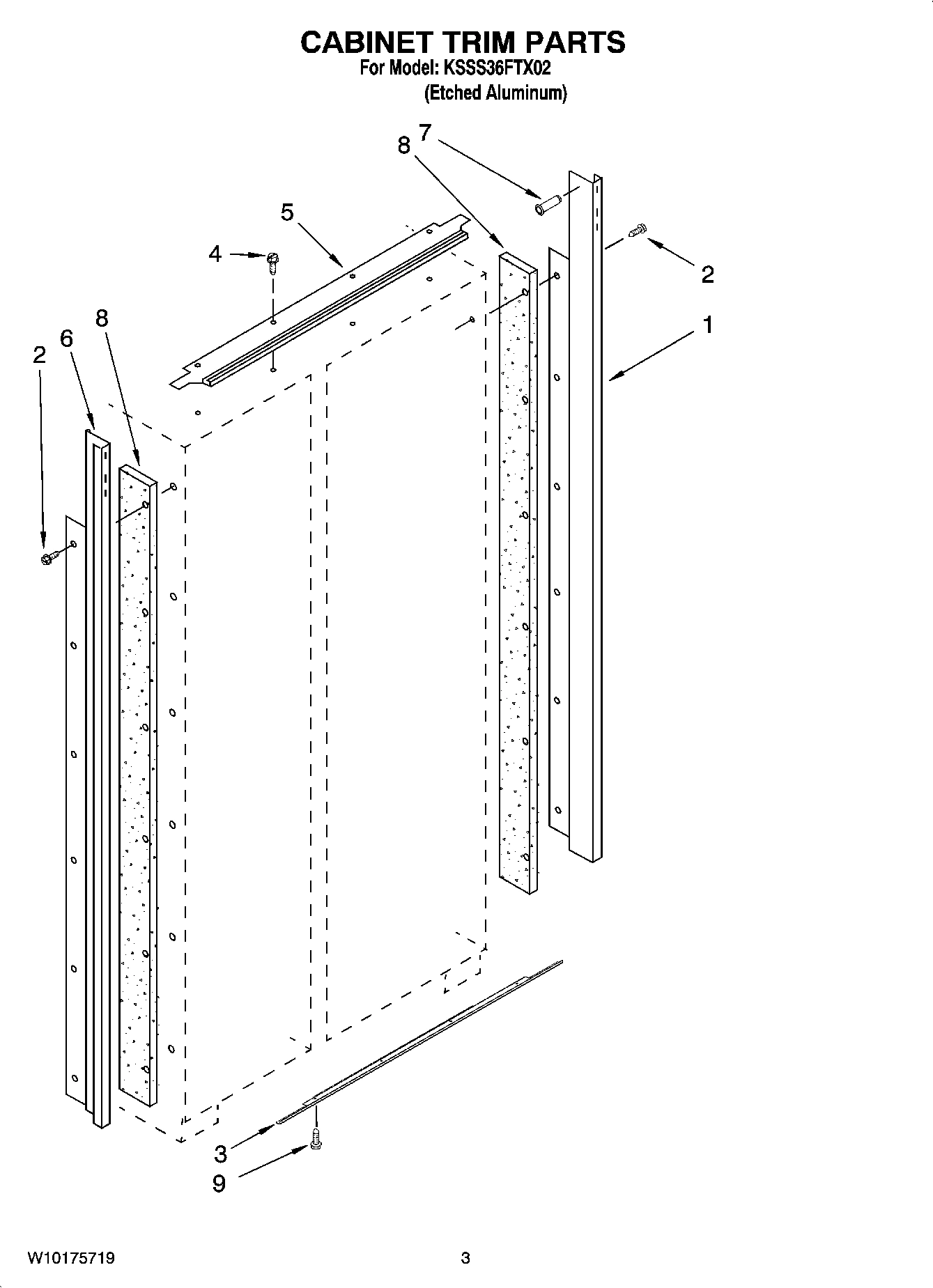 02 - CABINET TRIM PARTS