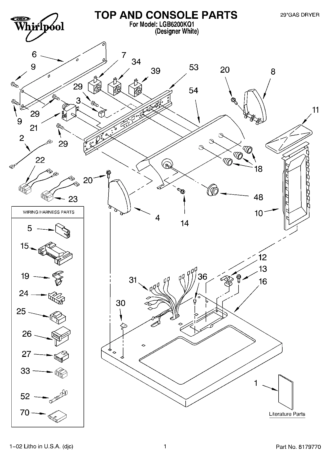 01 - TOP AND CONSOLE, LITERATURE