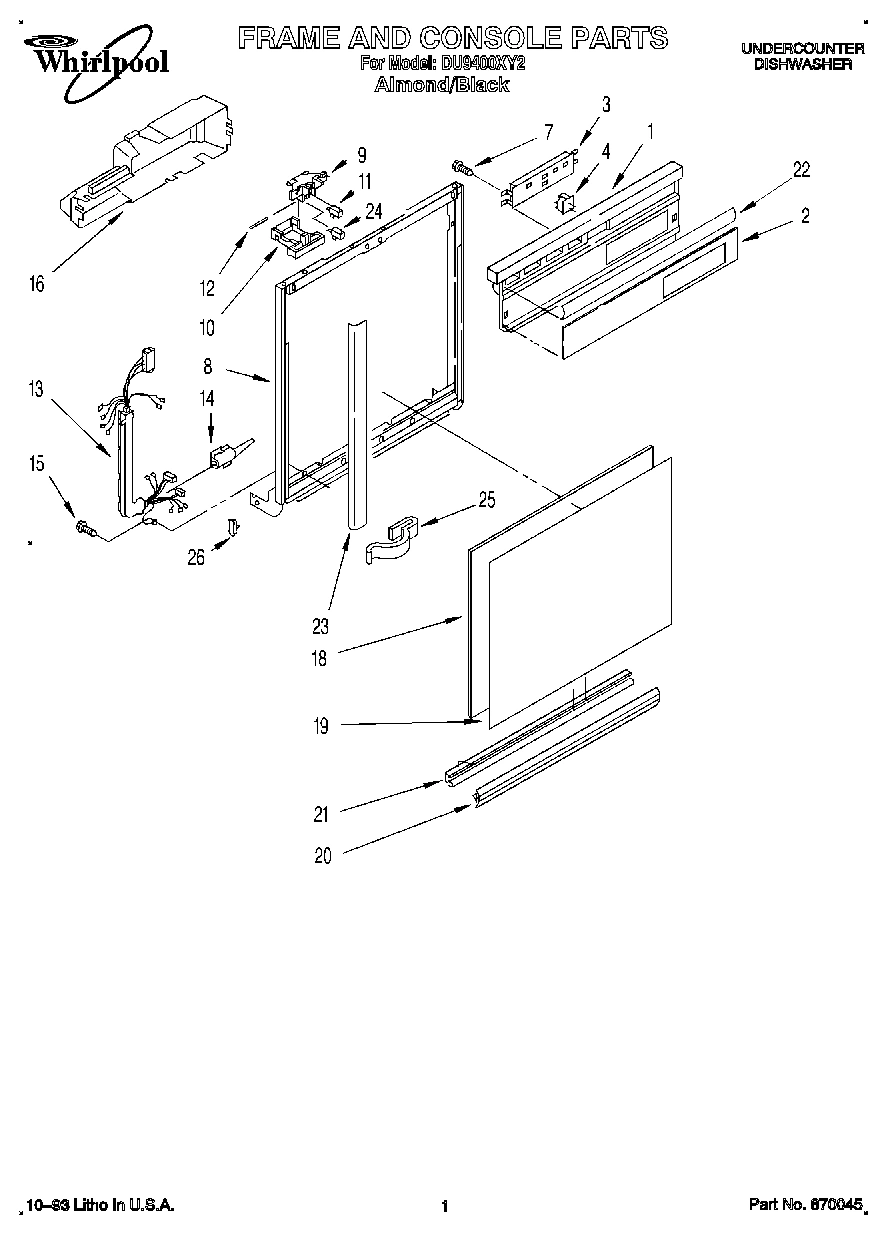 01 - FRAME AND CONSOLE