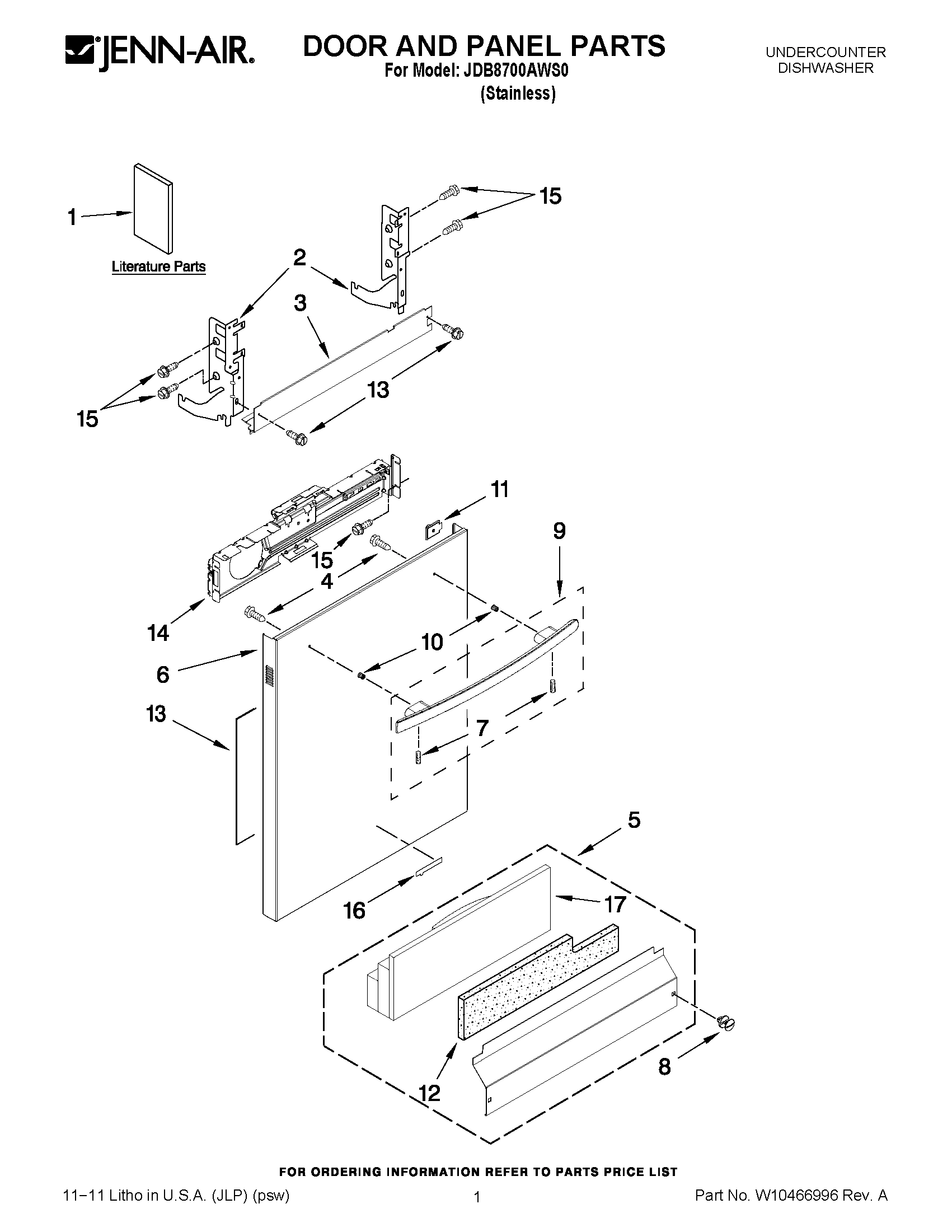 01 - DOOR AND PANEL PARTS
