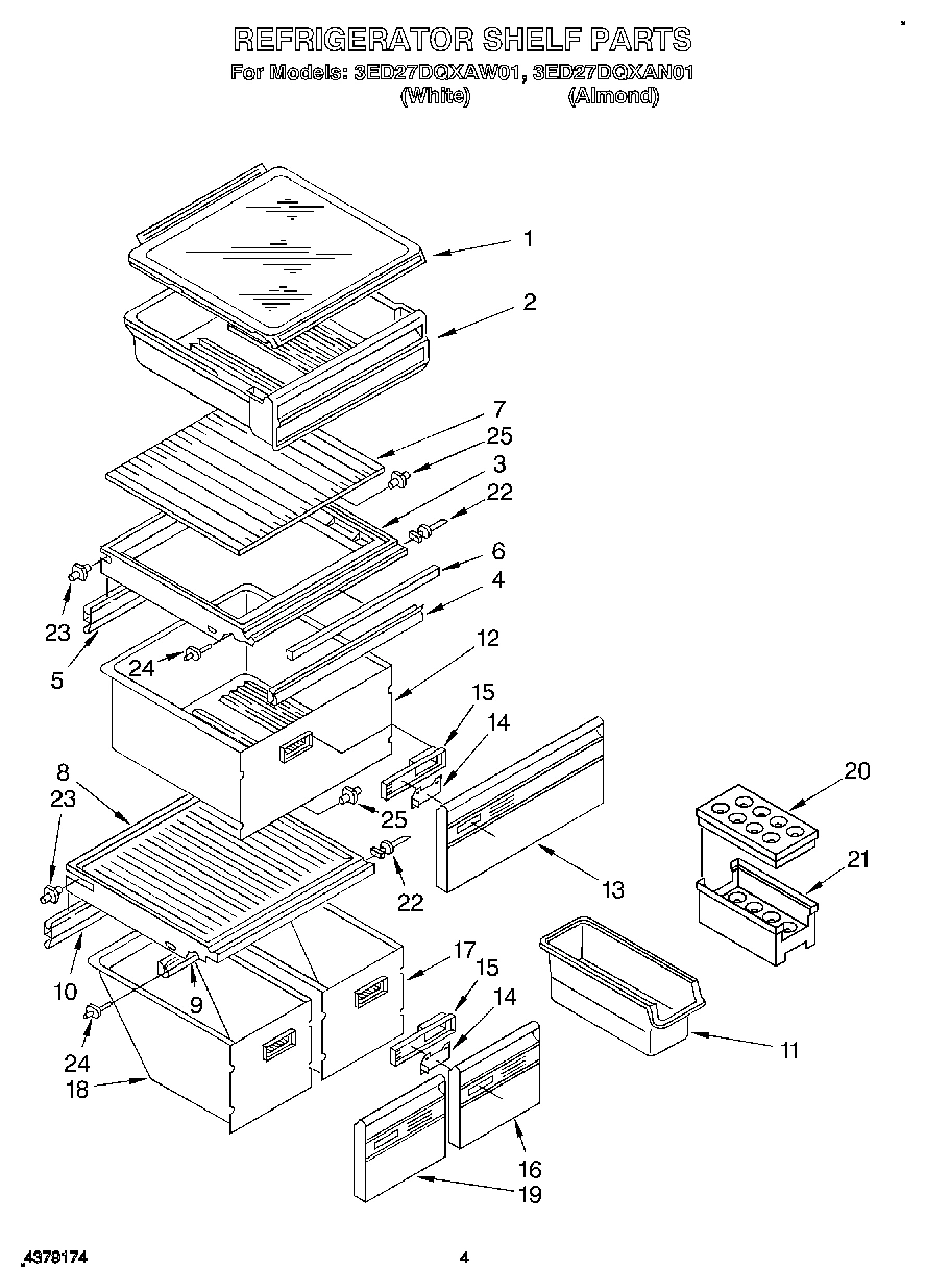 03 - REFRIGERATOR SHELF