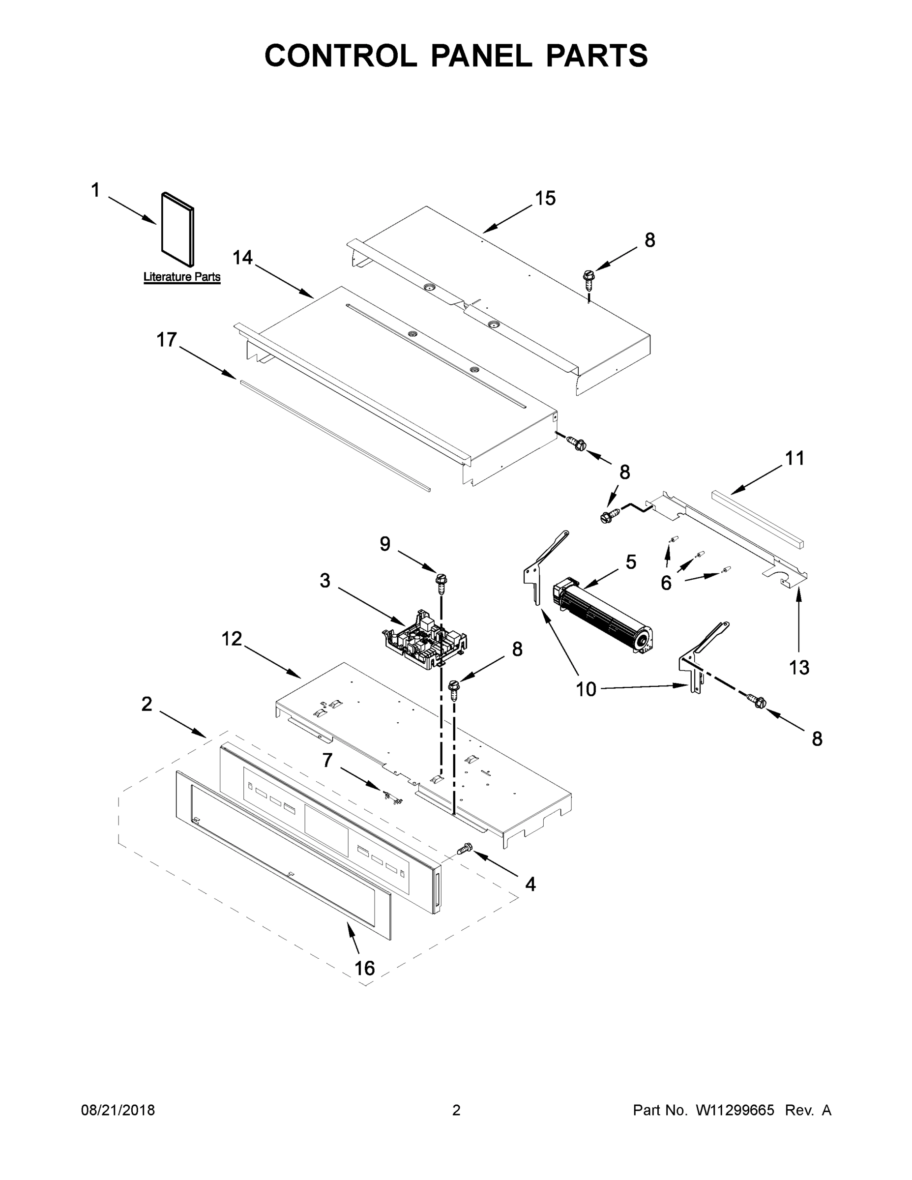 02 - CONTROL PANEL PARTS