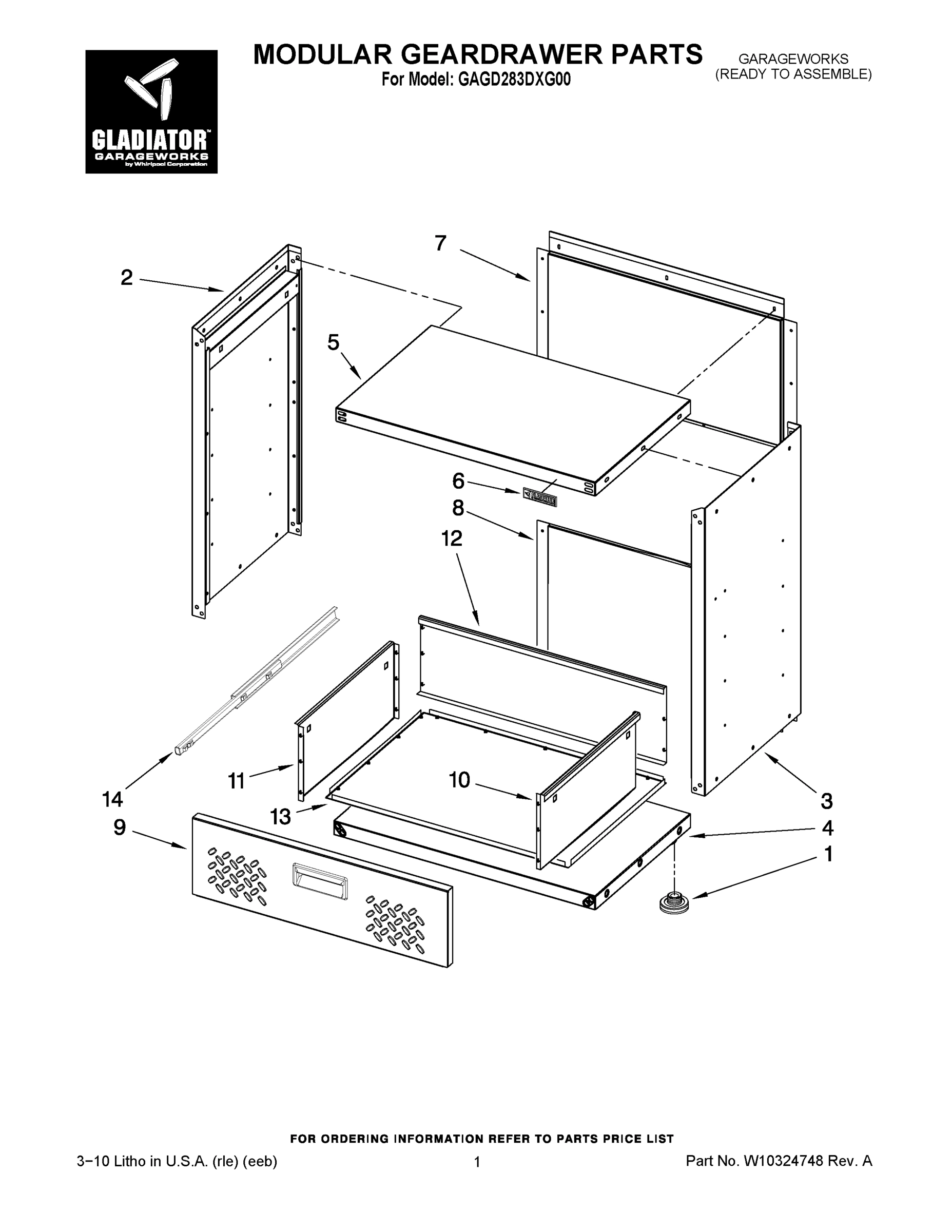 02 - MODULAR GEARDRAWER PARTS