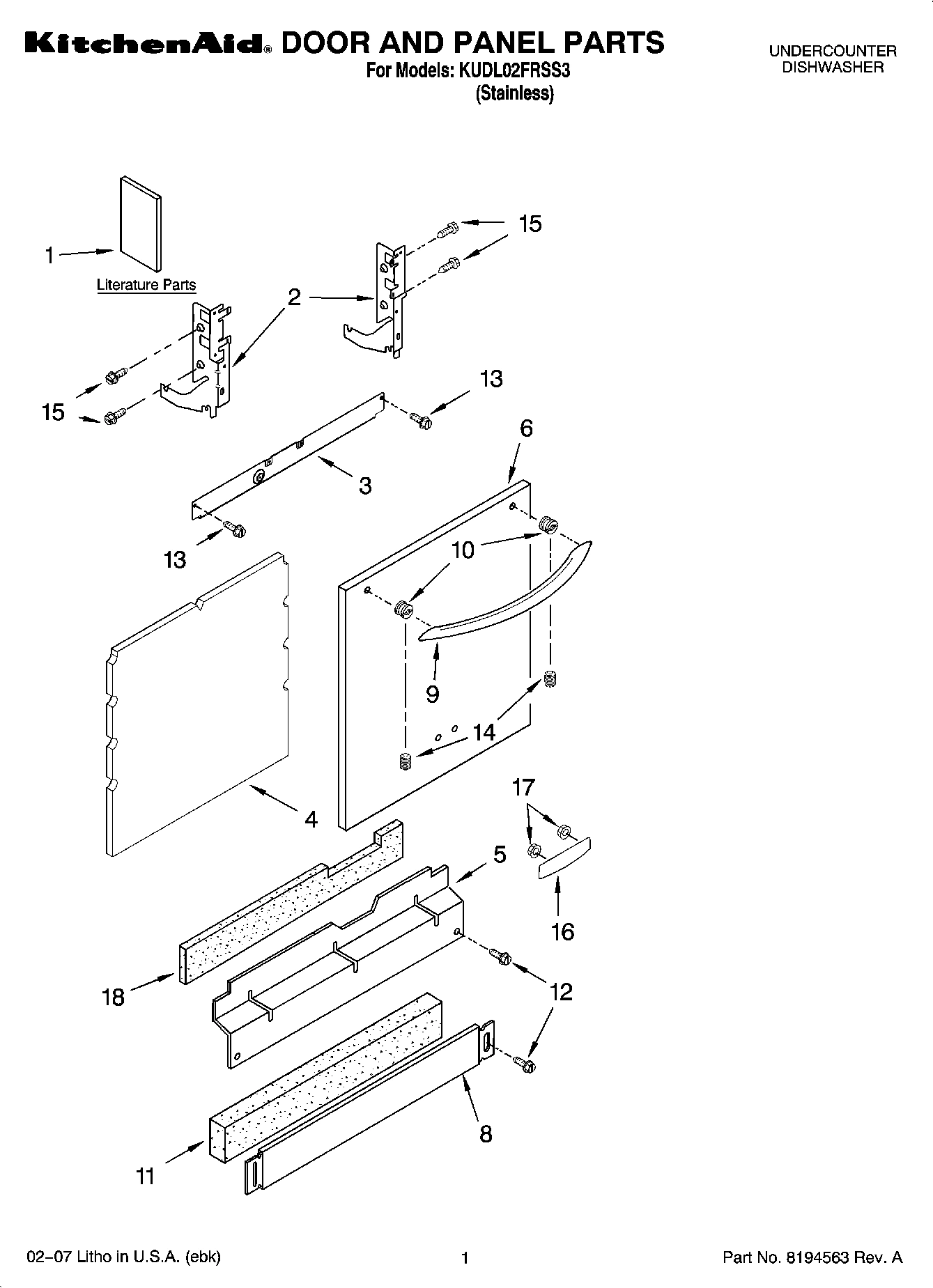 01 - DOOR AND PANEL PARTS