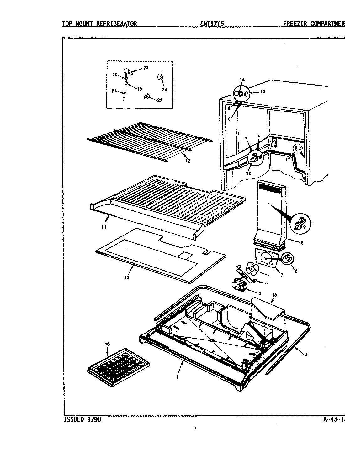 01 - FREEZER COMPARTMENT