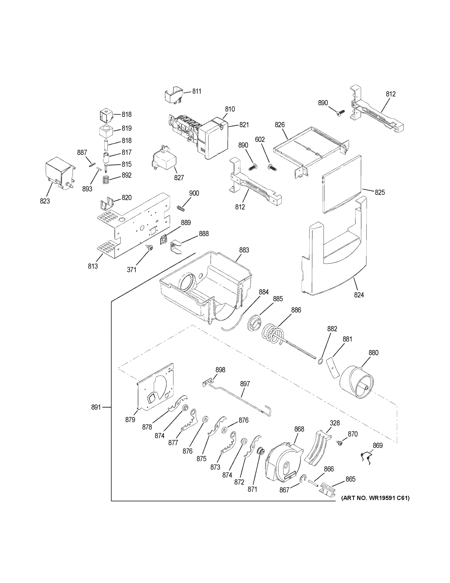 ICE MAKER & DISPENSER