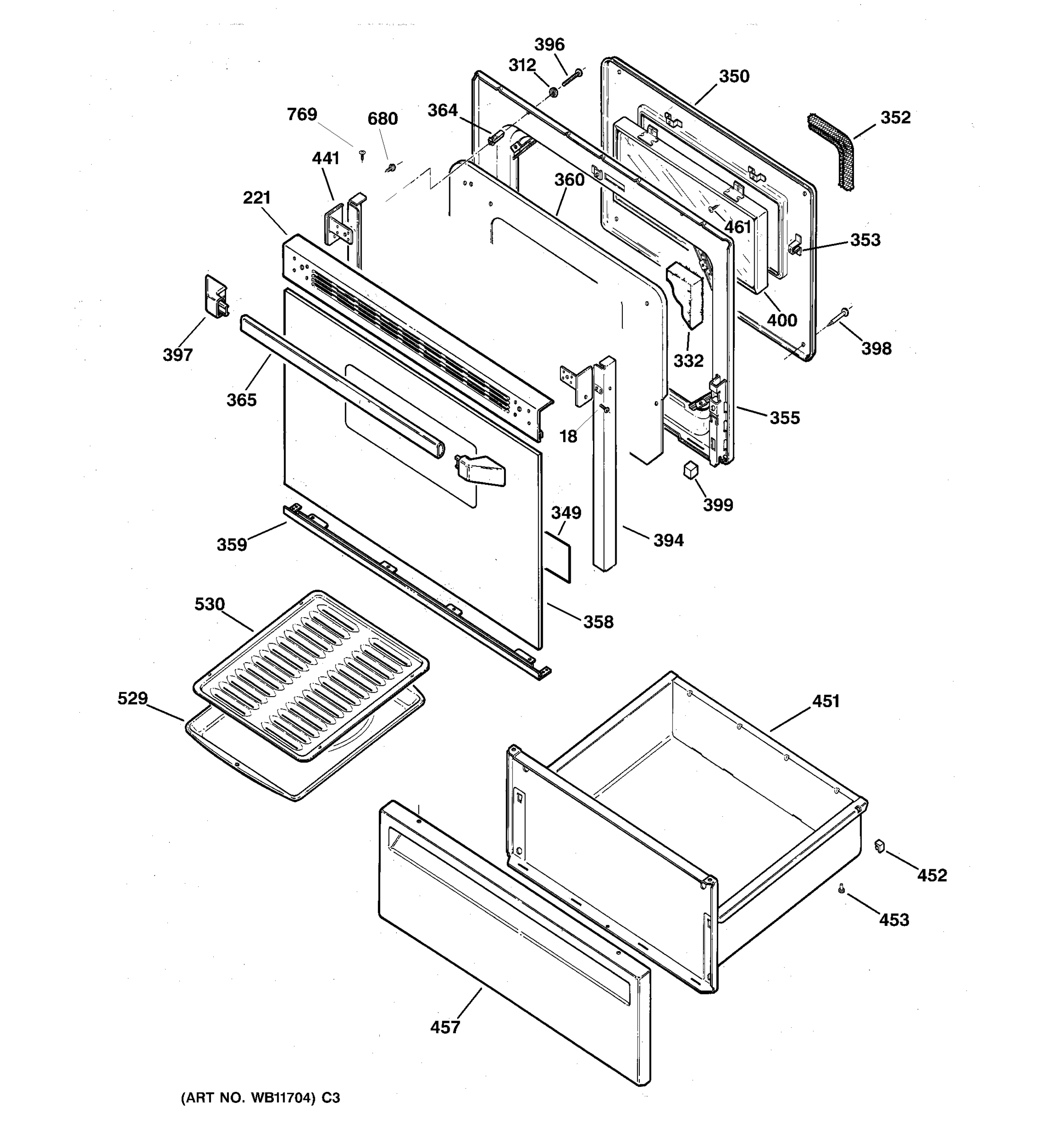 DOOR & DRAWER PARTS