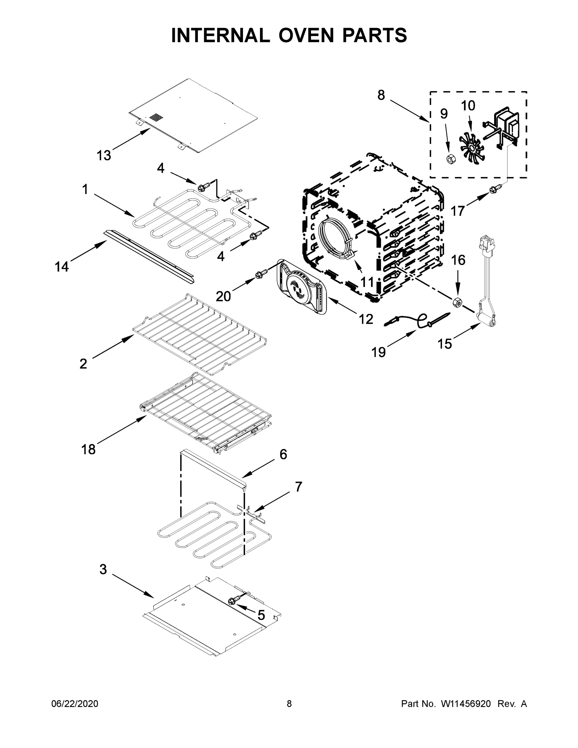 05 - INTERNAL OVEN PARTS