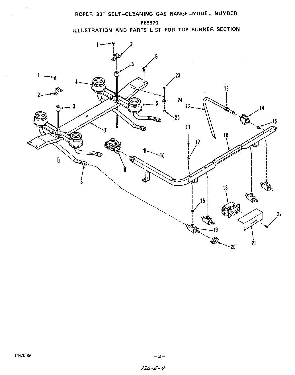 04 - BROILER AND OVEN BURNER