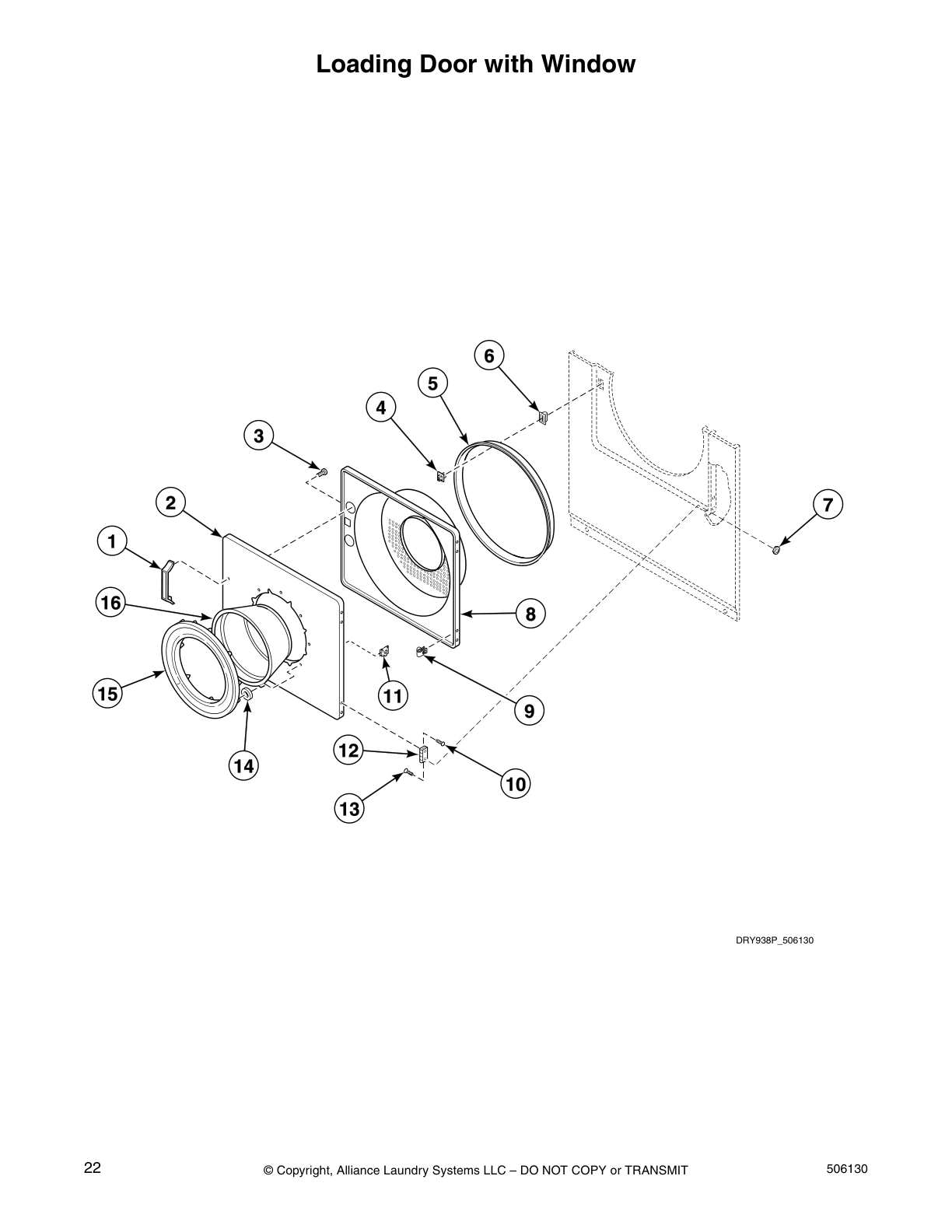 Loading Door with Window