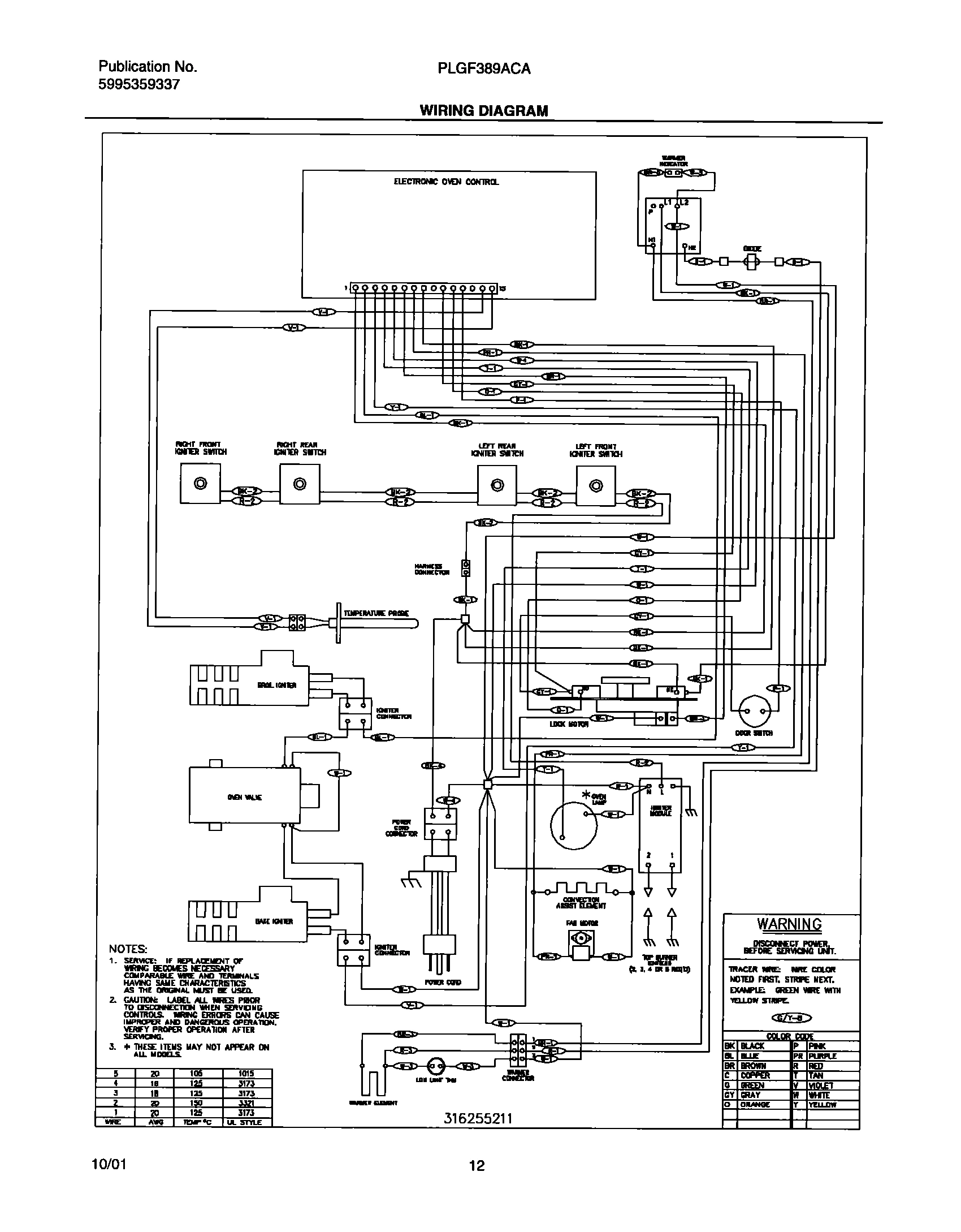 12 - WIRING DIAGRAM