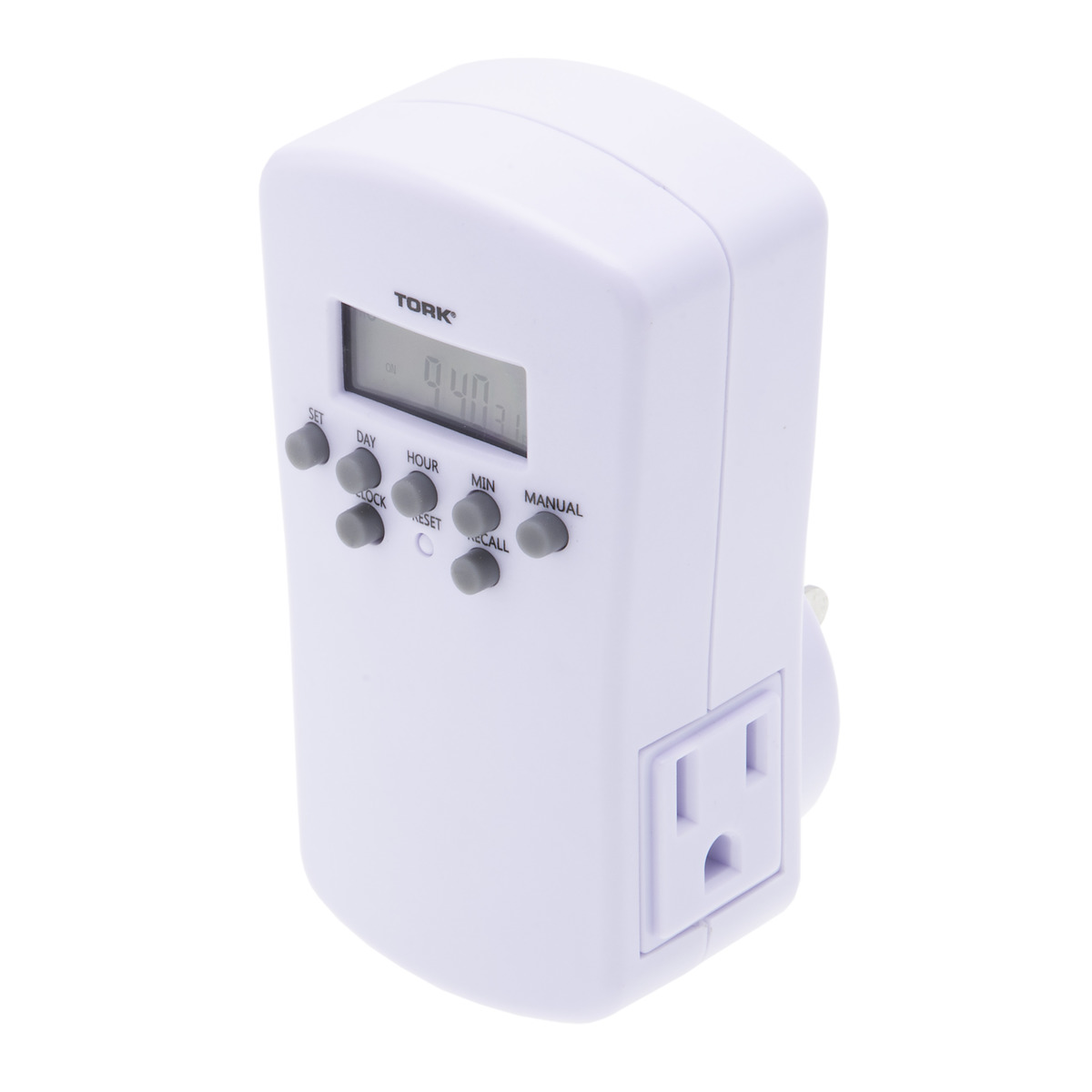 7-Day Easy-Set Digital Plug-In Lighting and Appliance Timer - NSI