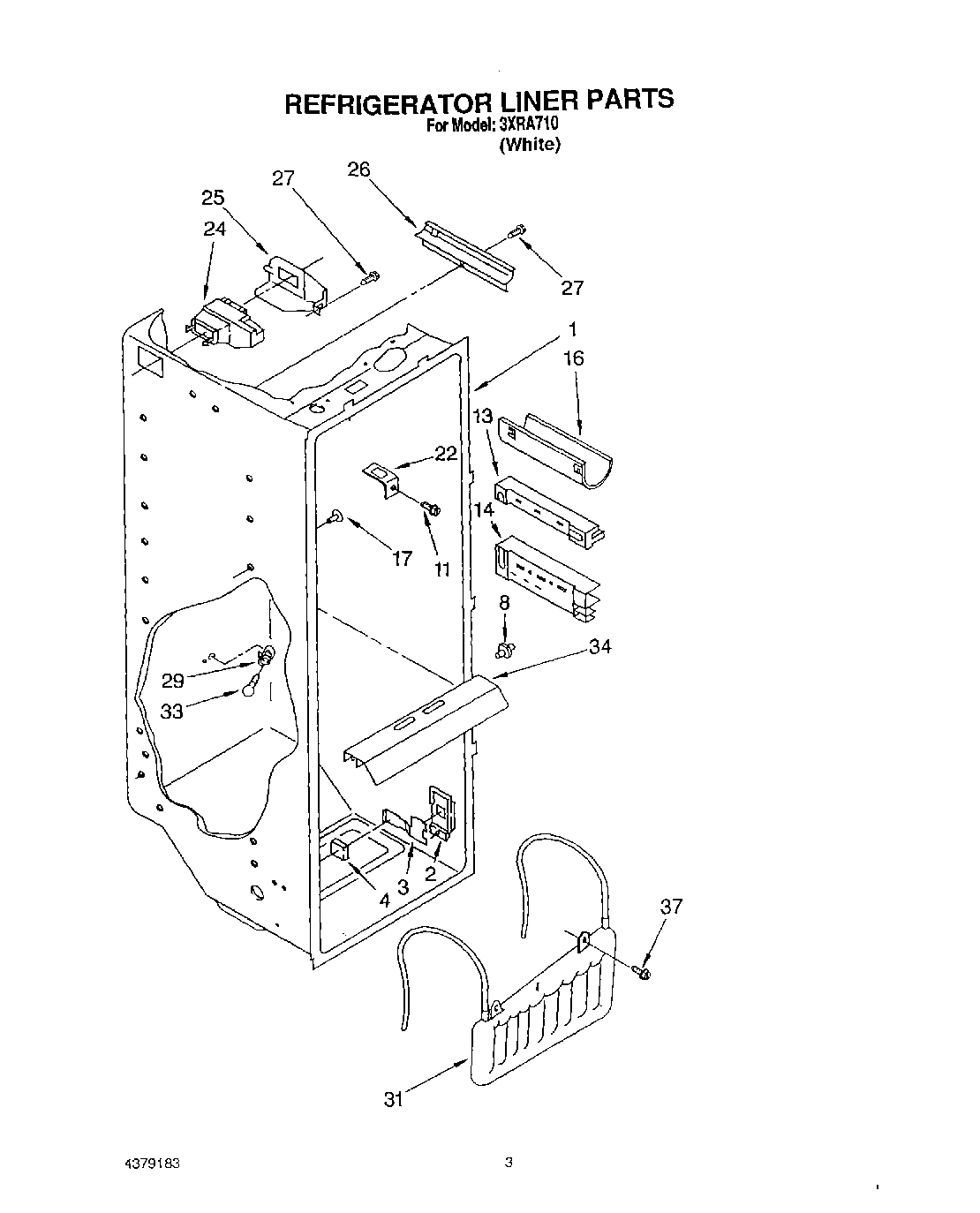 02 - REFRIGERATOR LINER
