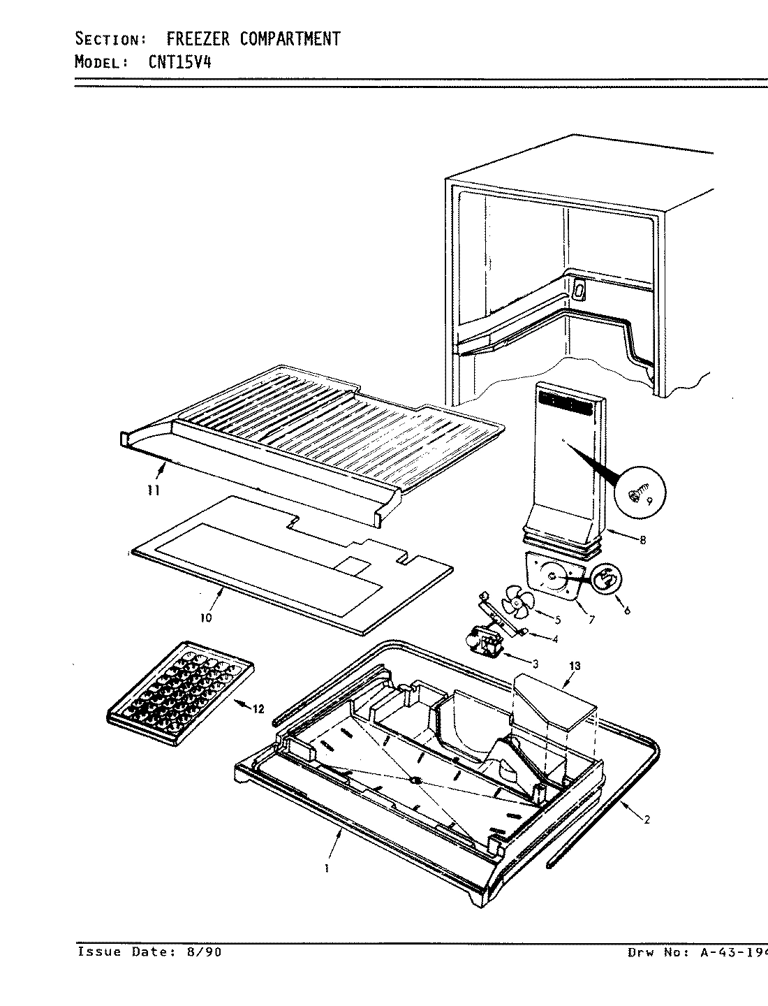 01 - FREEZER COMPARTMENT